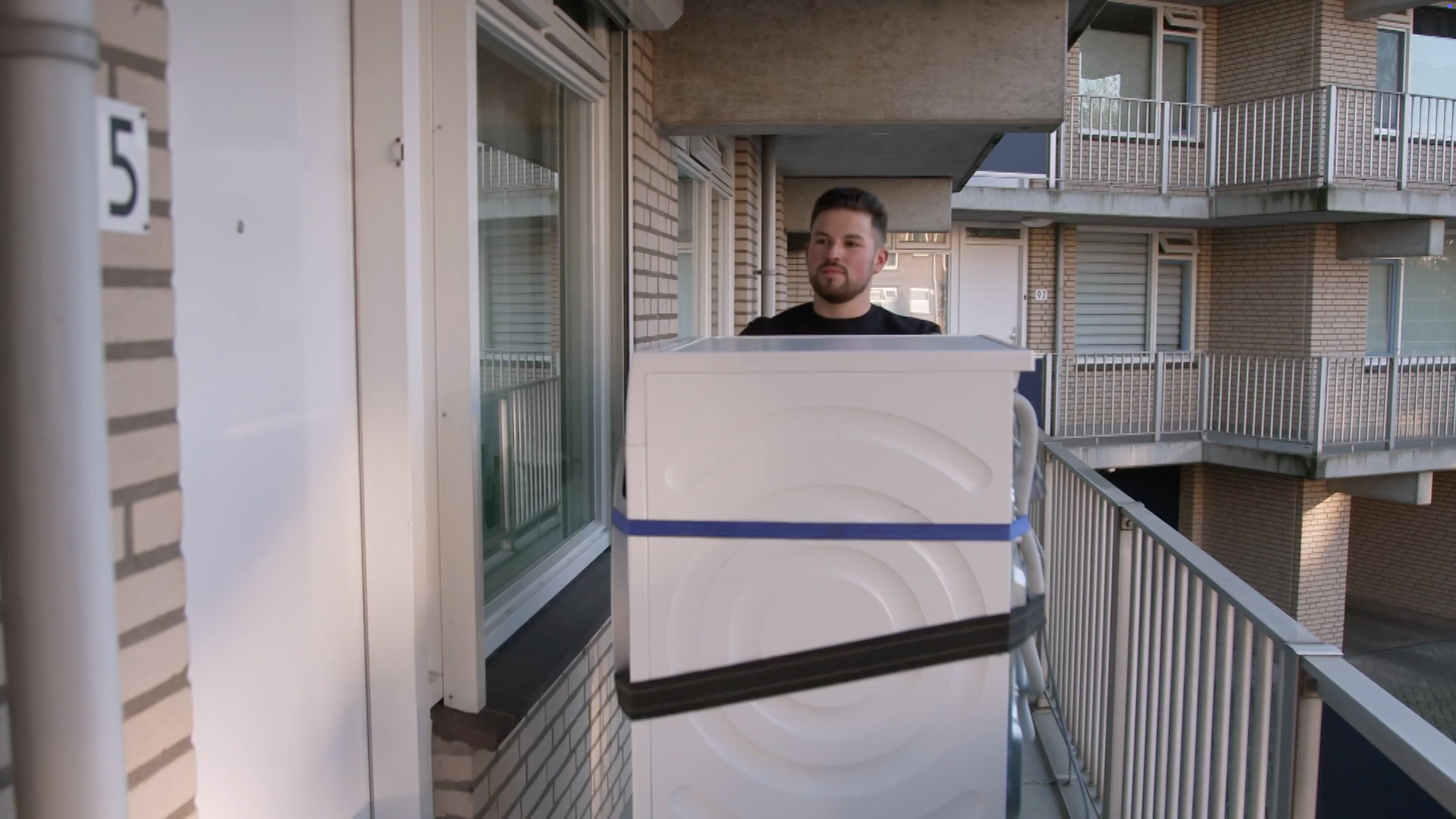 Aansluiten wasmachine