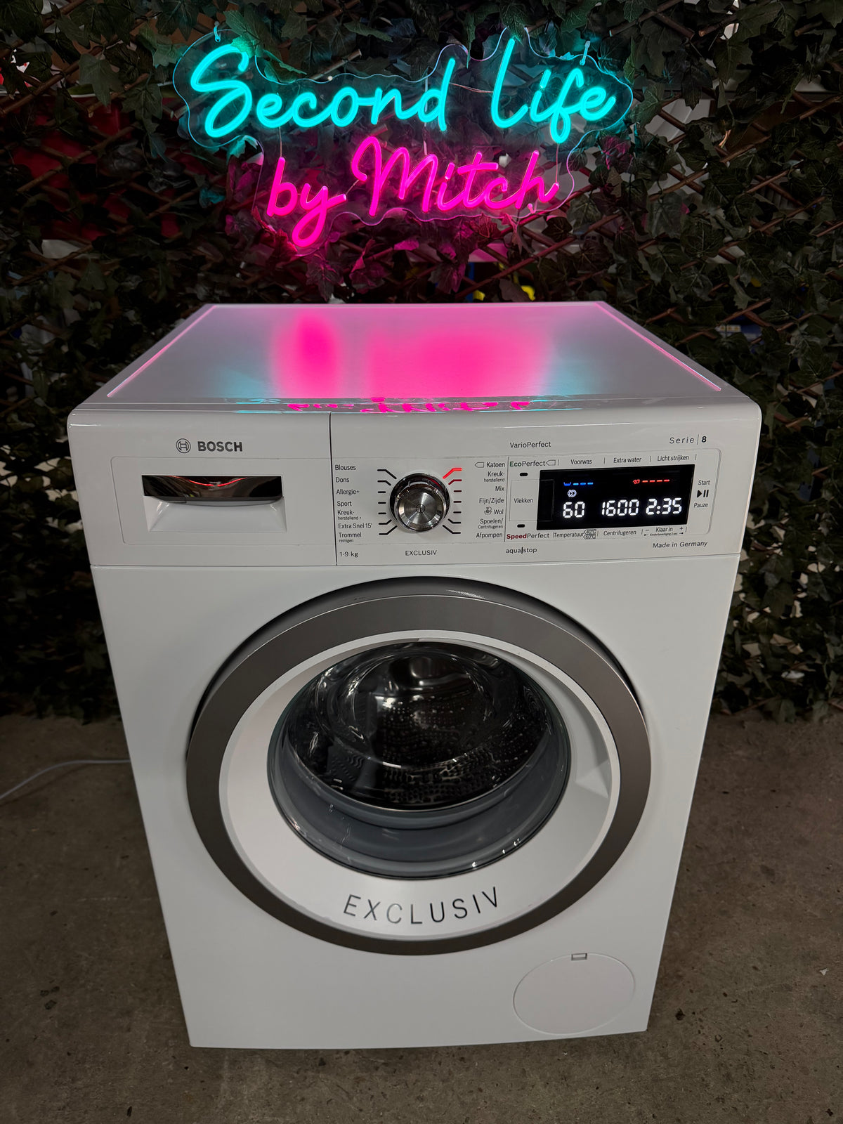 Bosch Serie 8 9kg Wasmachine