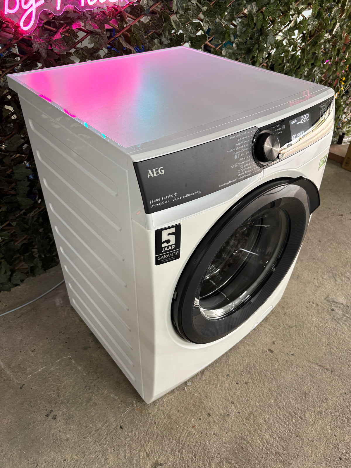 AEG 8000 Series 9kg WiFi PowerCare Wasmachine