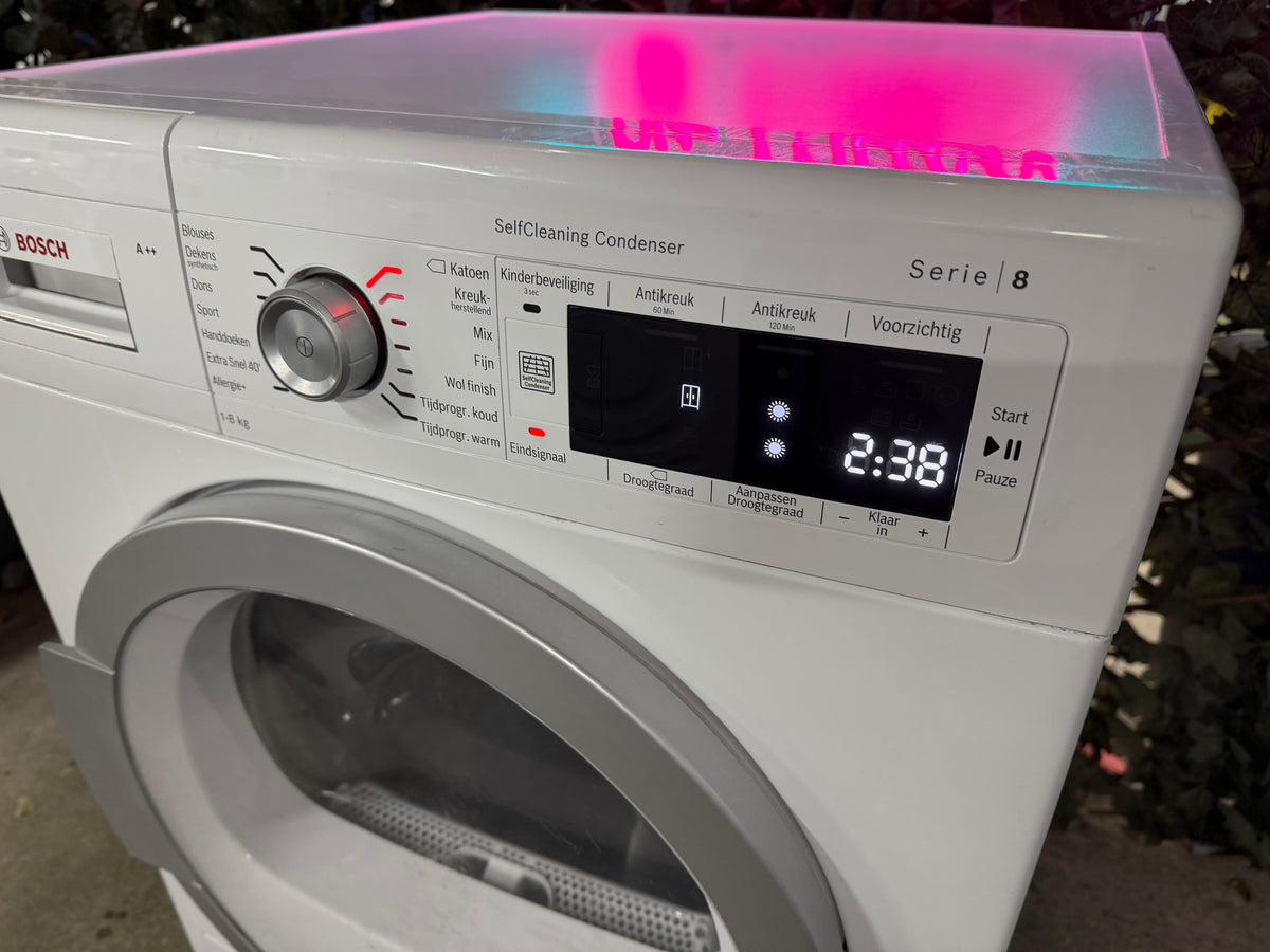 Bosch Serie 8 8kg Warmtepomp droger
