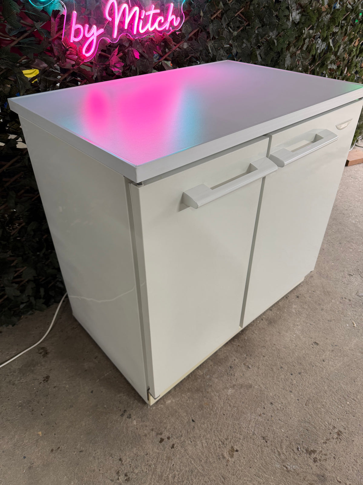 Vrijstaande koel- vriescombinatie tafelmodel Zanussi
