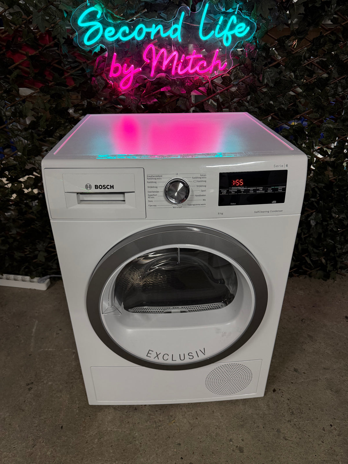 Bosch Serie 6 SportsEdition 8kg Warmtepompdroger