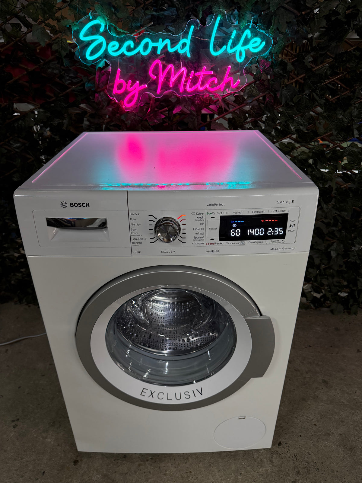 Bosch Serie 8 9kg Wasmachine