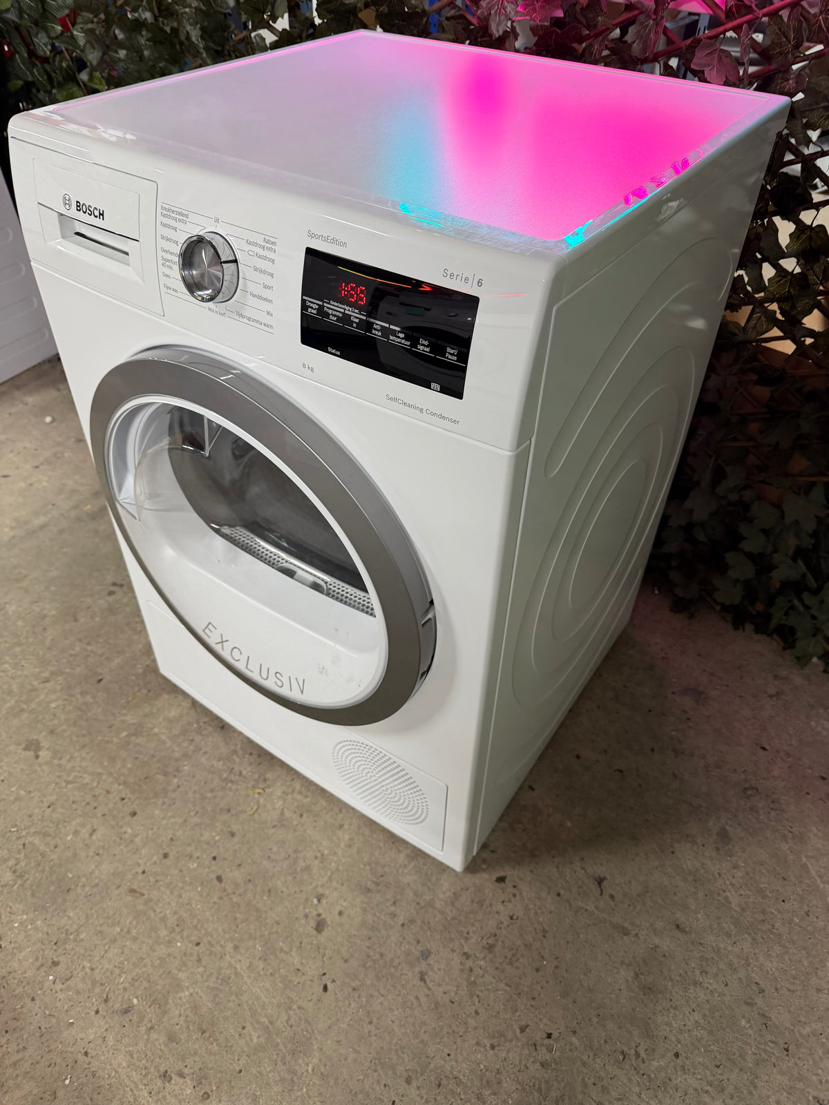 Bosch Serie 6 SportsEdition 8kg Warmtepompdroger