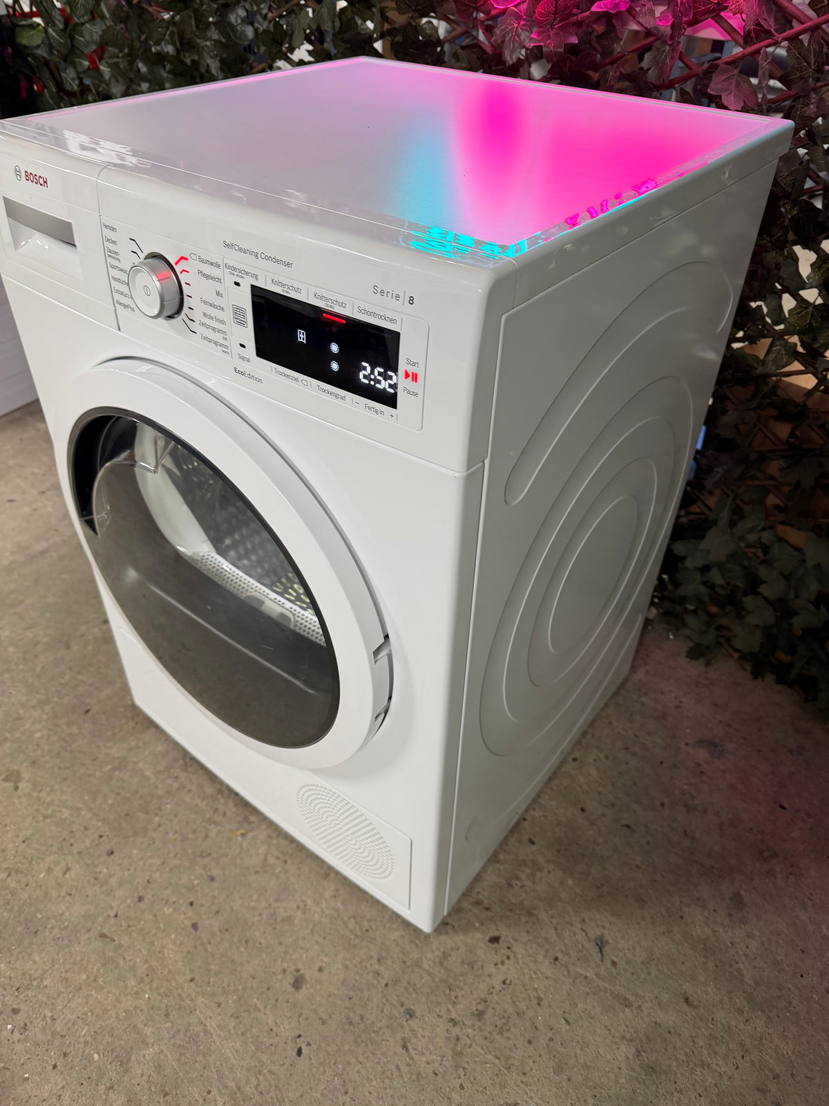 Bosch Serie 8 8kg Warmtepompdroger (Kopie)