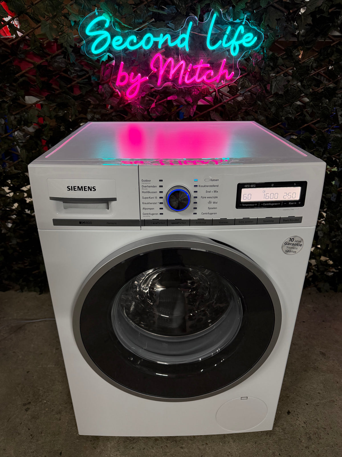 Siemens iQ800 9kg Wasmachine