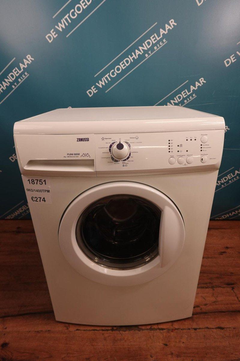 Wasmachine 6 kg 1400 toeren Zanussi