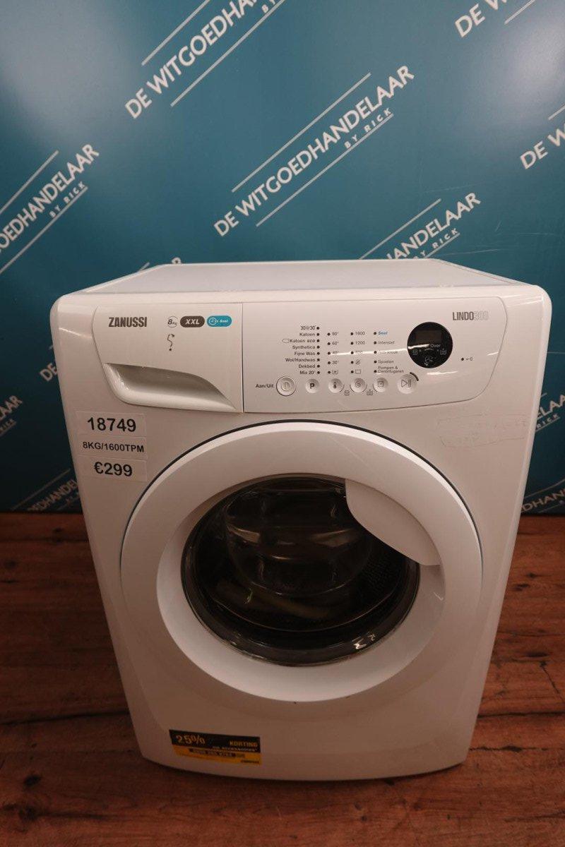 Wasmachine 8 kg 1600 toeren Zanussi Lindo 300