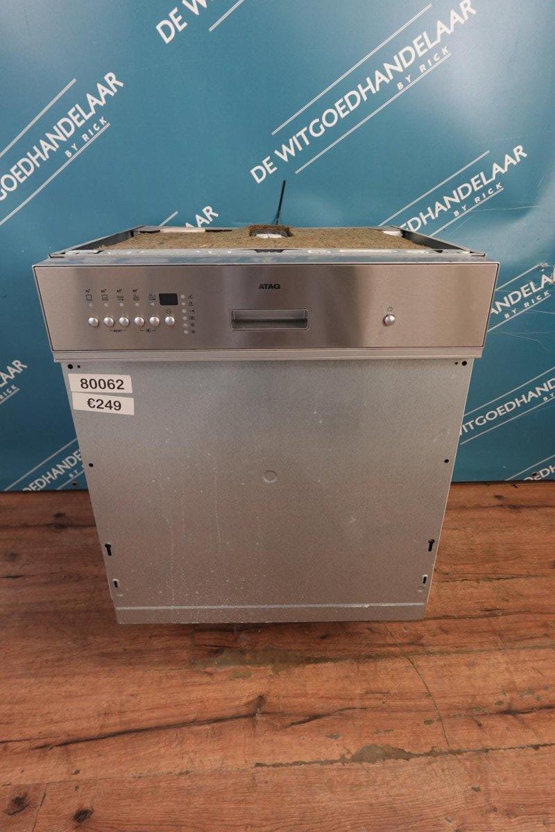 Vaatwasser half geintregeerd Atag RVS