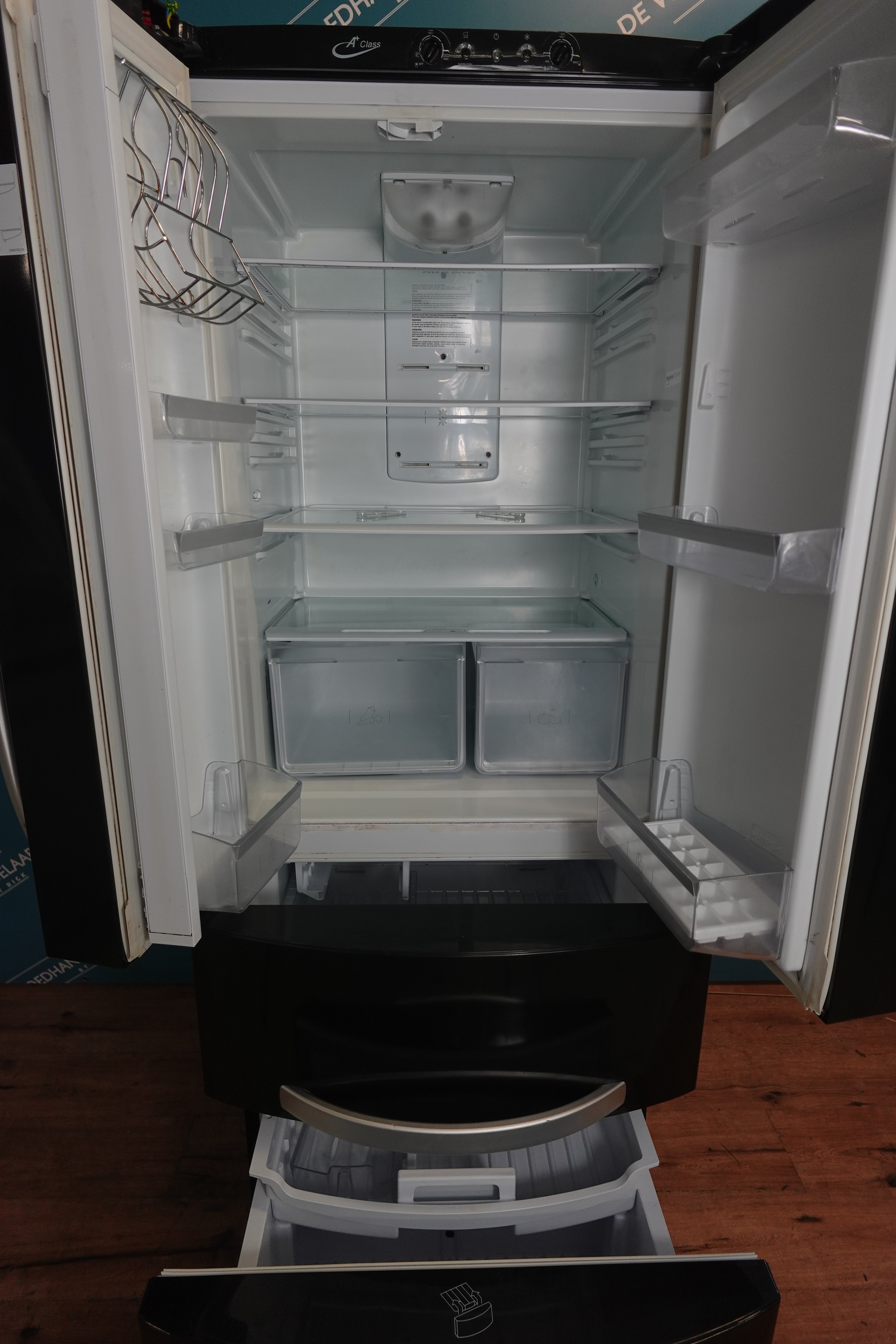 vrijstaande koel- vriescombinatie Hotpoint ariston