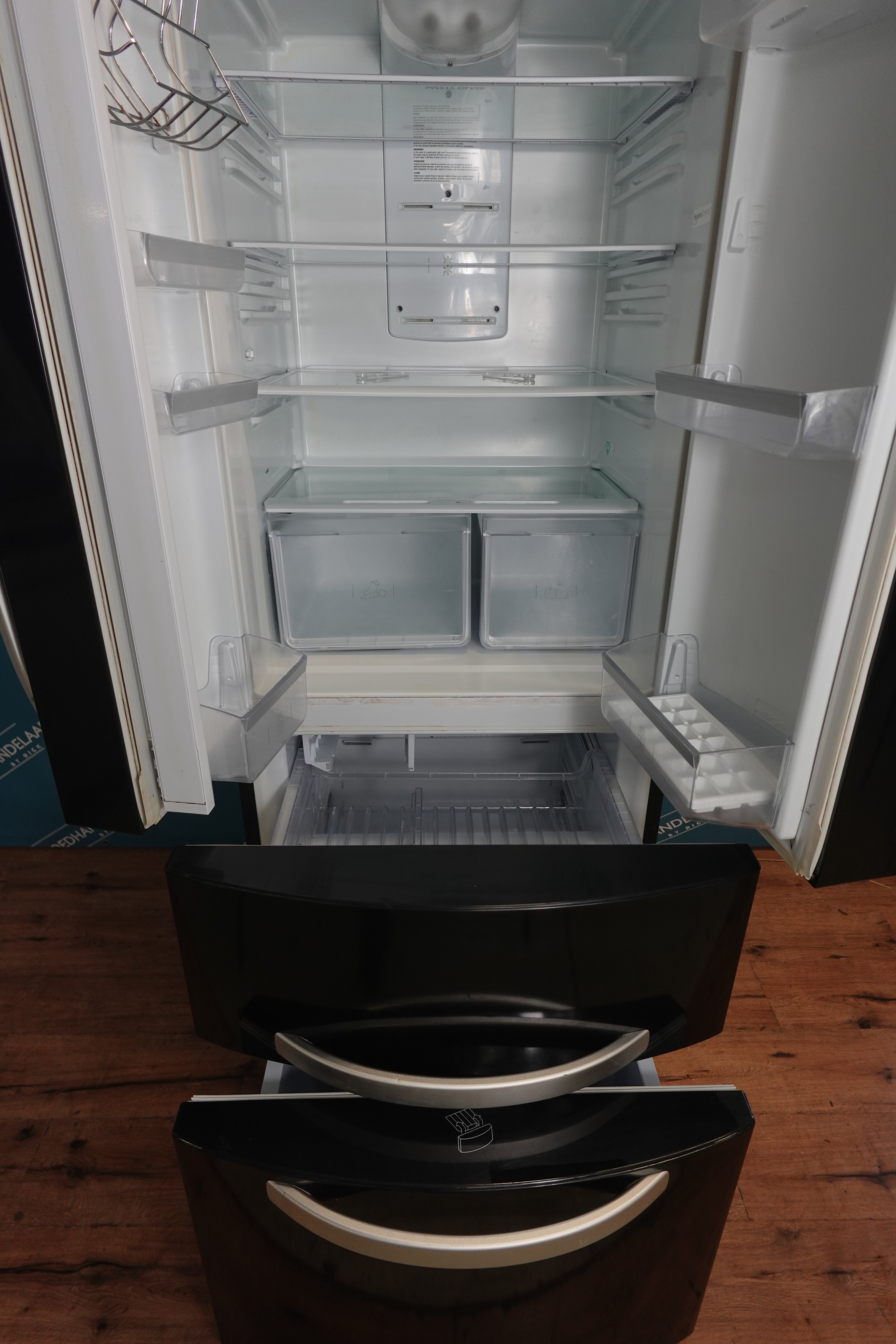vrijstaande koel- vriescombinatie Hotpoint ariston