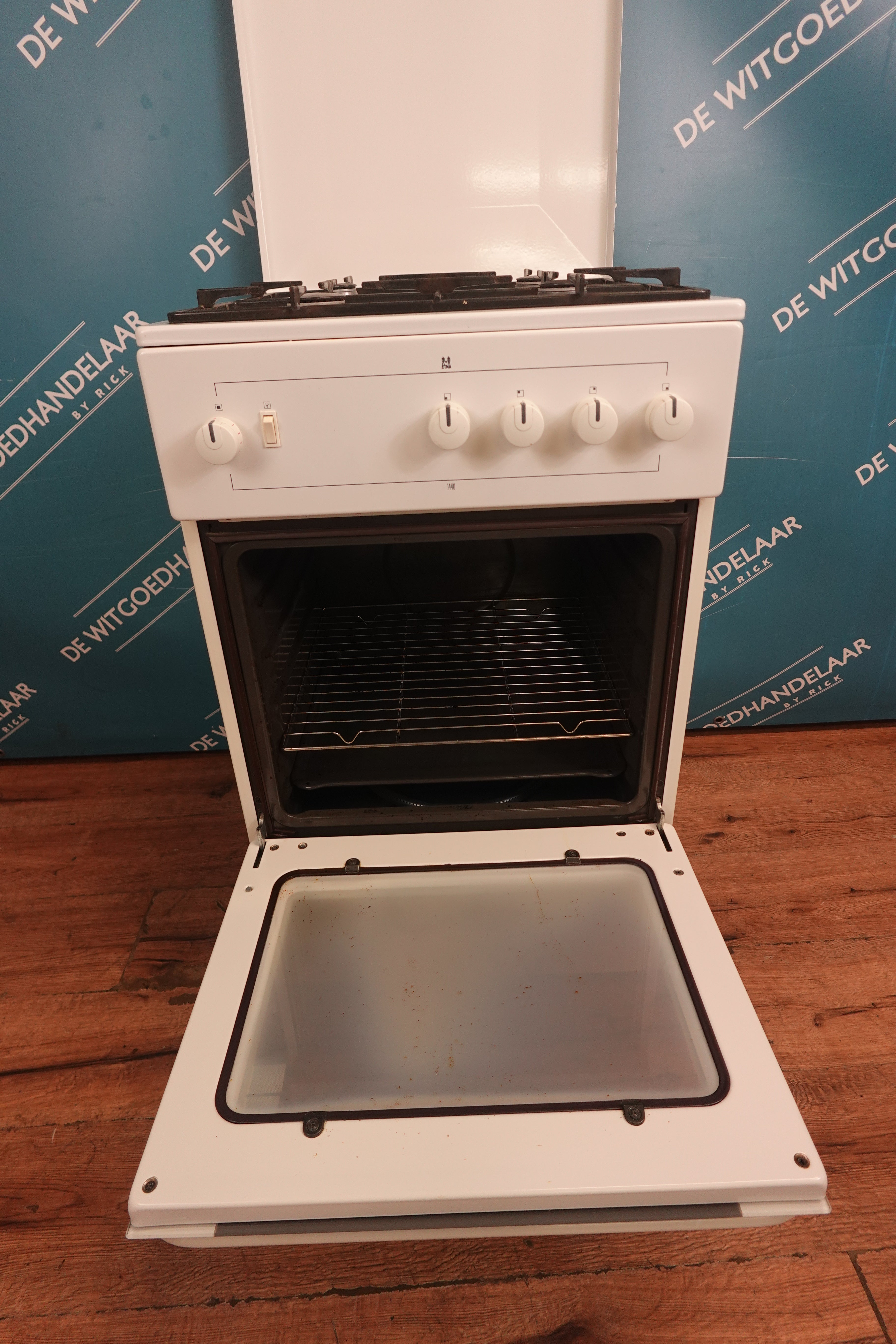 Gasfornuis met gas oven Etna