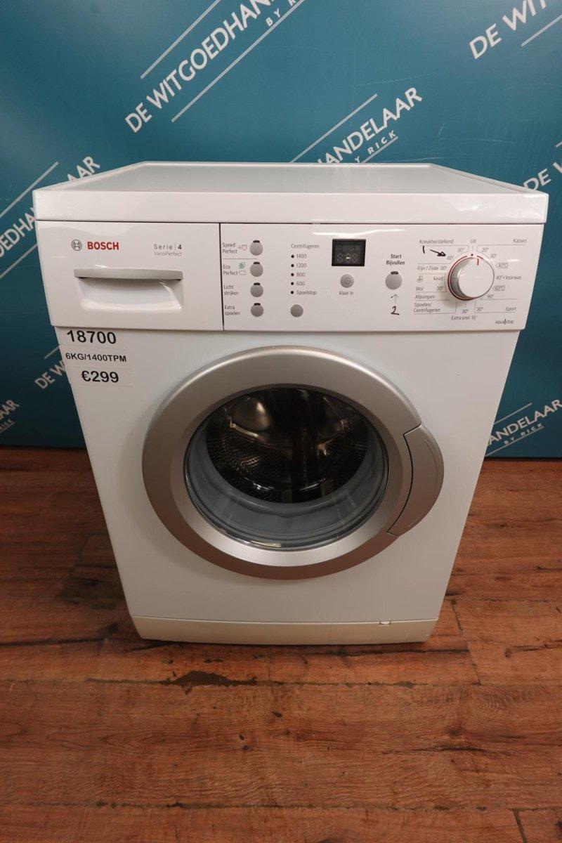 Wasmachine Bosch 6 kg 1400 toeren