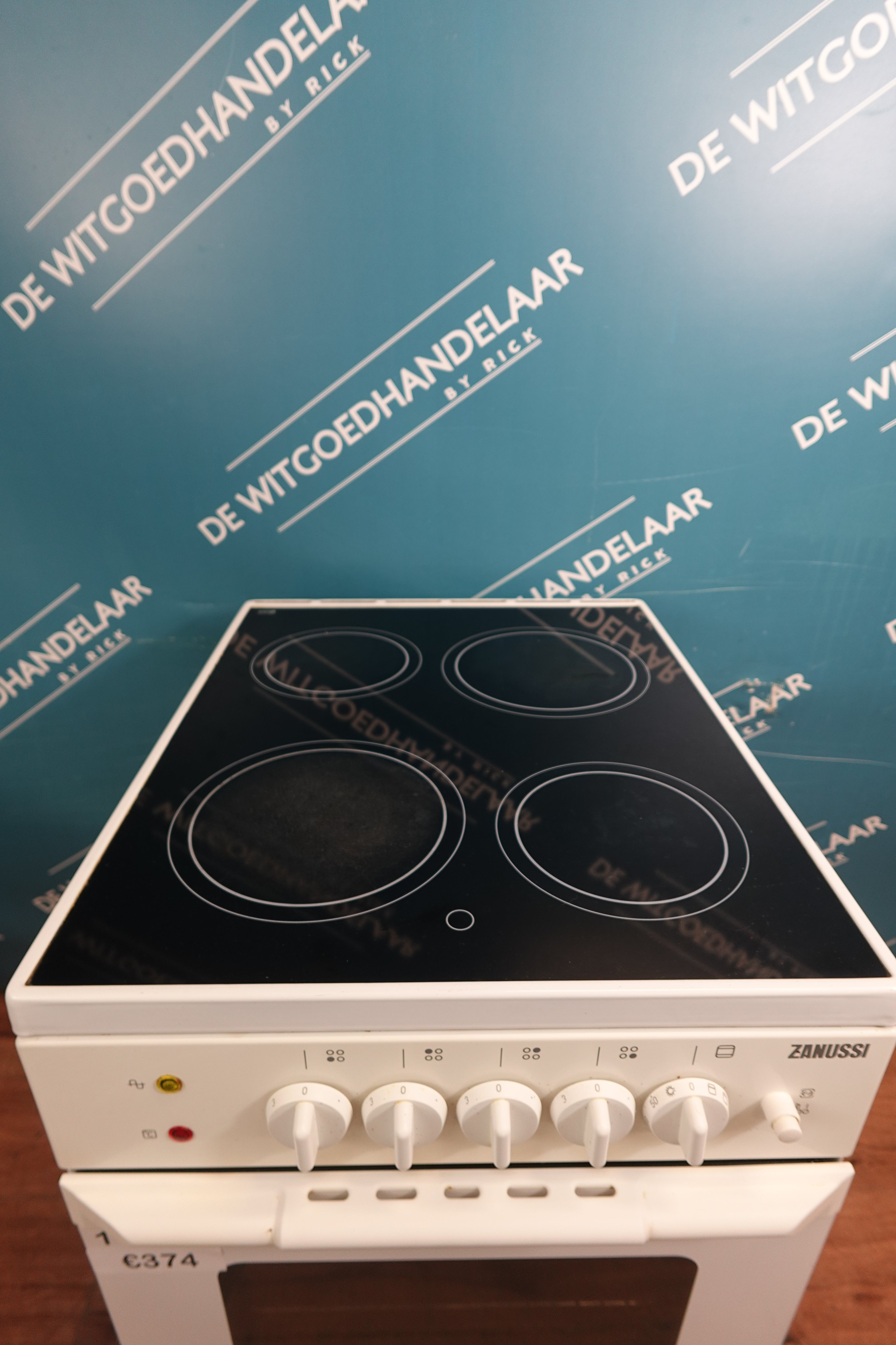 Keramisch fornuis met elektrische oven Zanussi