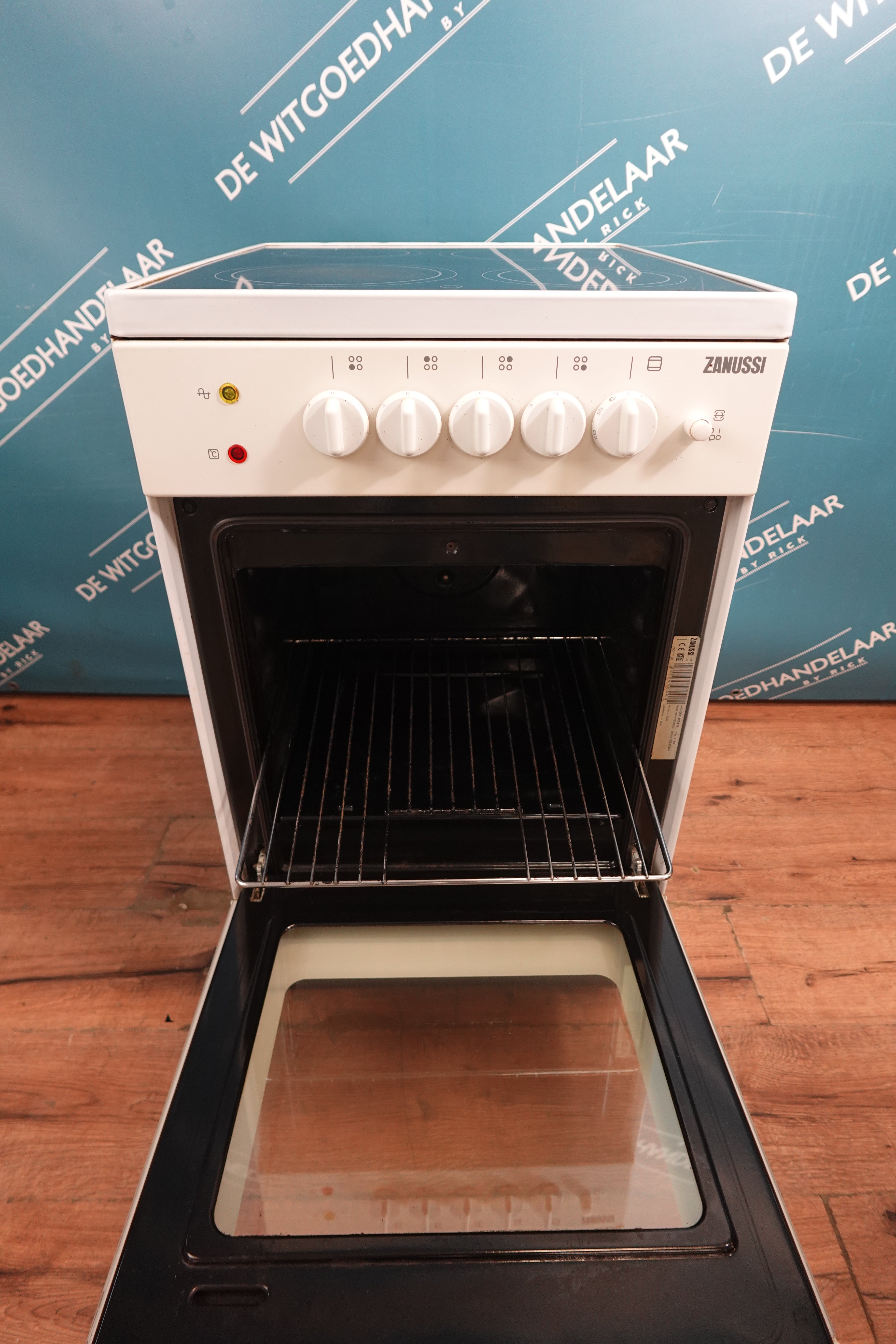 Keramisch fornuis met elektrische oven Zanussi