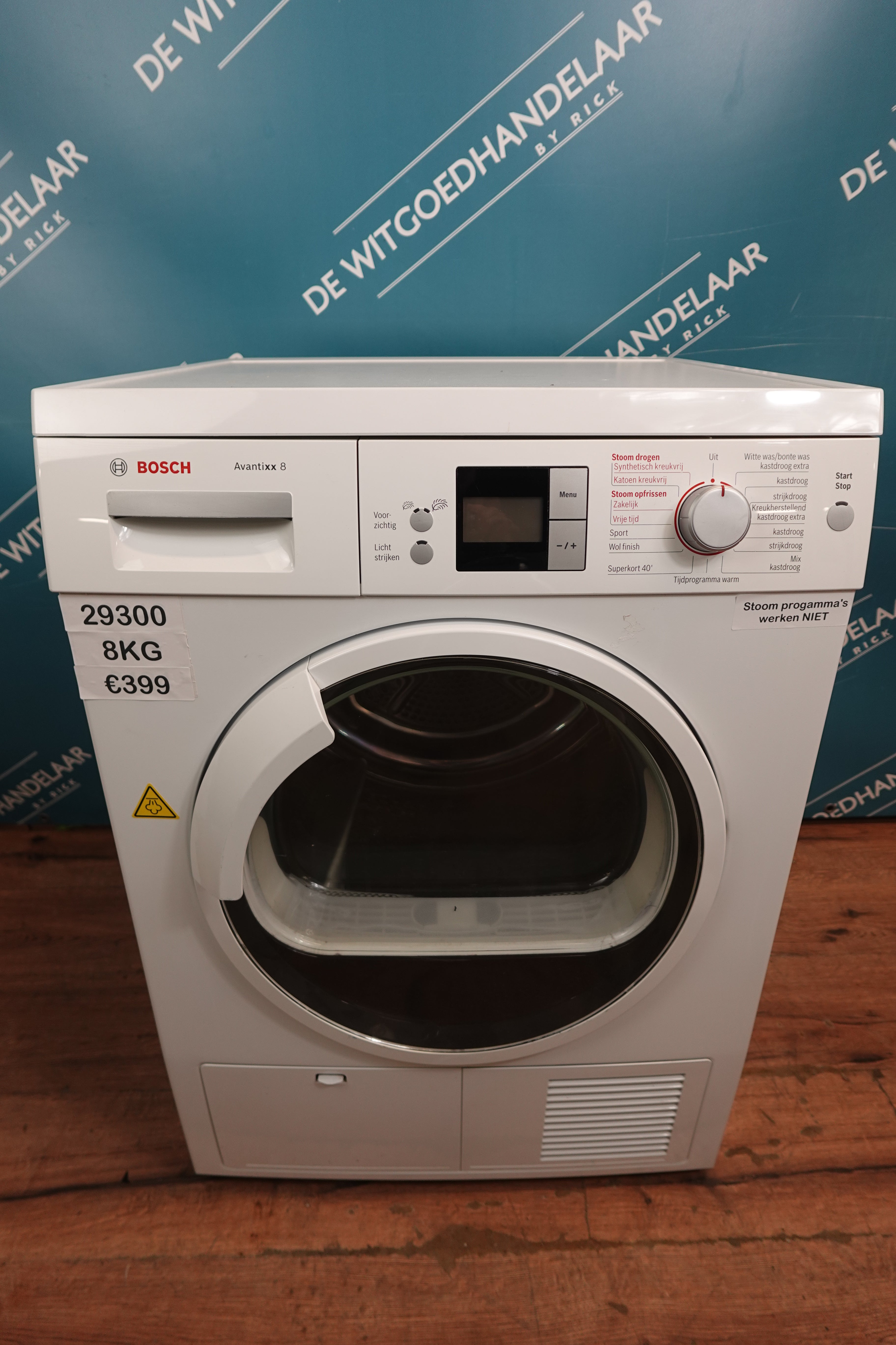Condensdroger Bosch Avantixx 8 8 kg