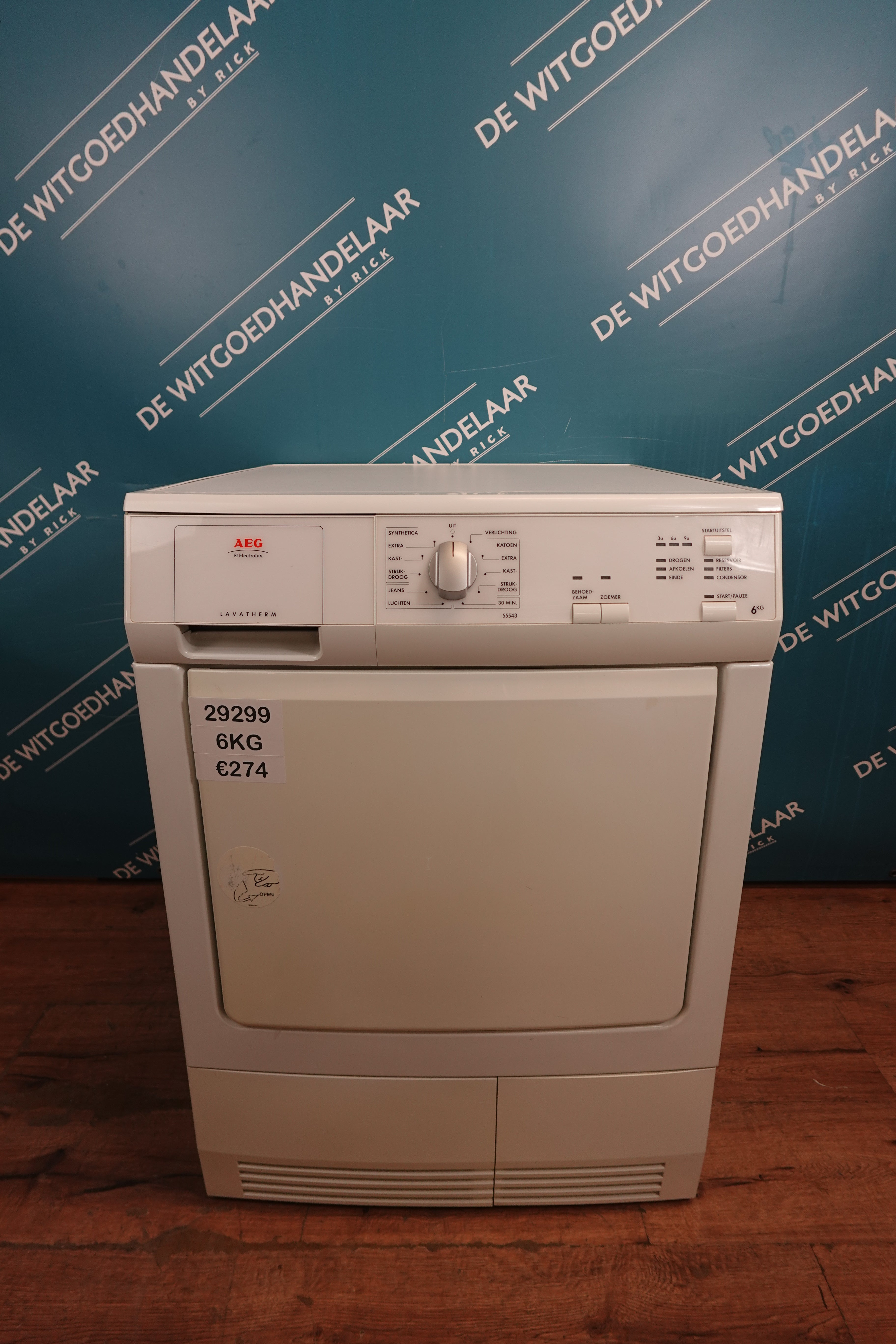 Condensdroger AEG lavatherm 6 kg