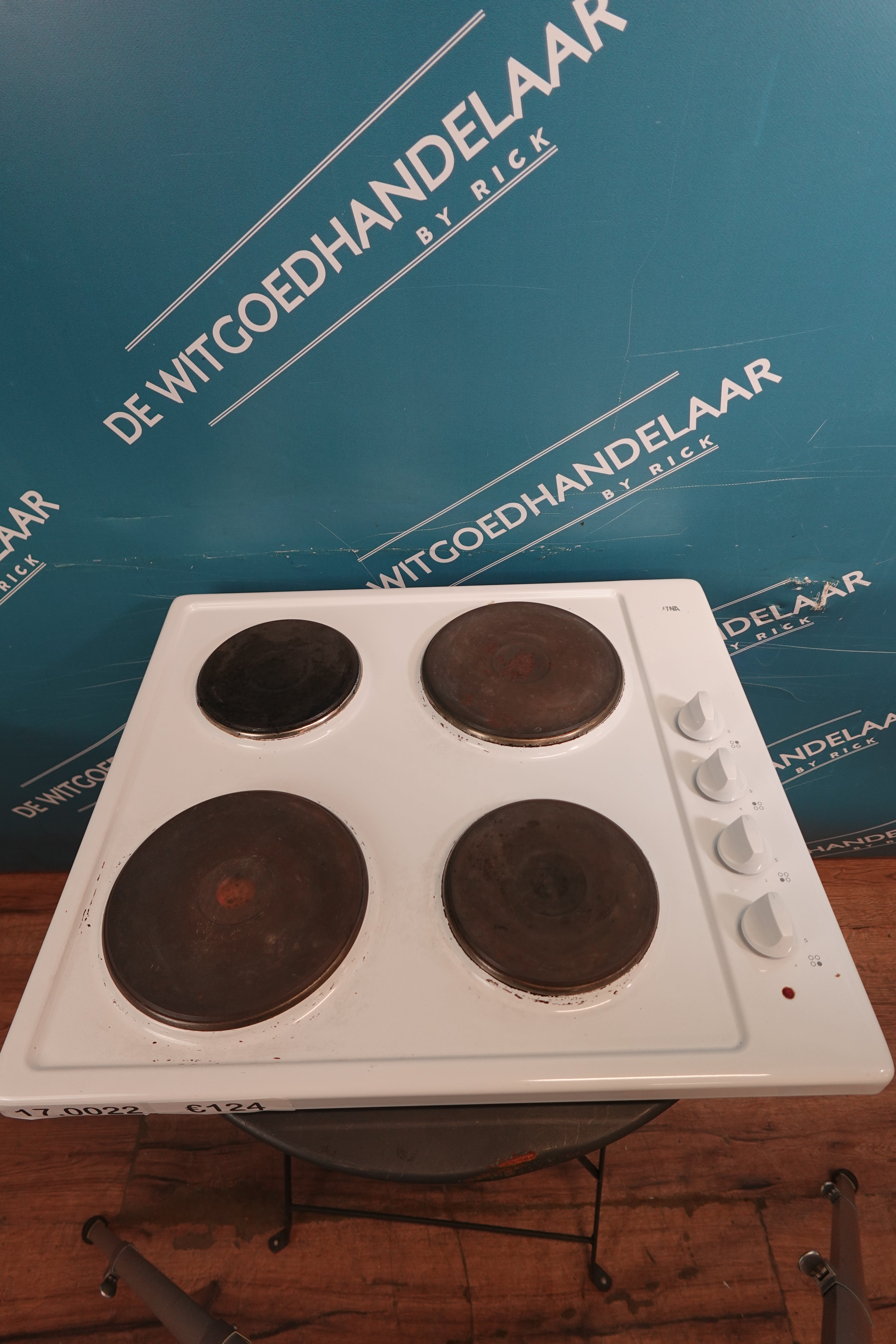 Vrijstaande elektrische kookplaat Etna