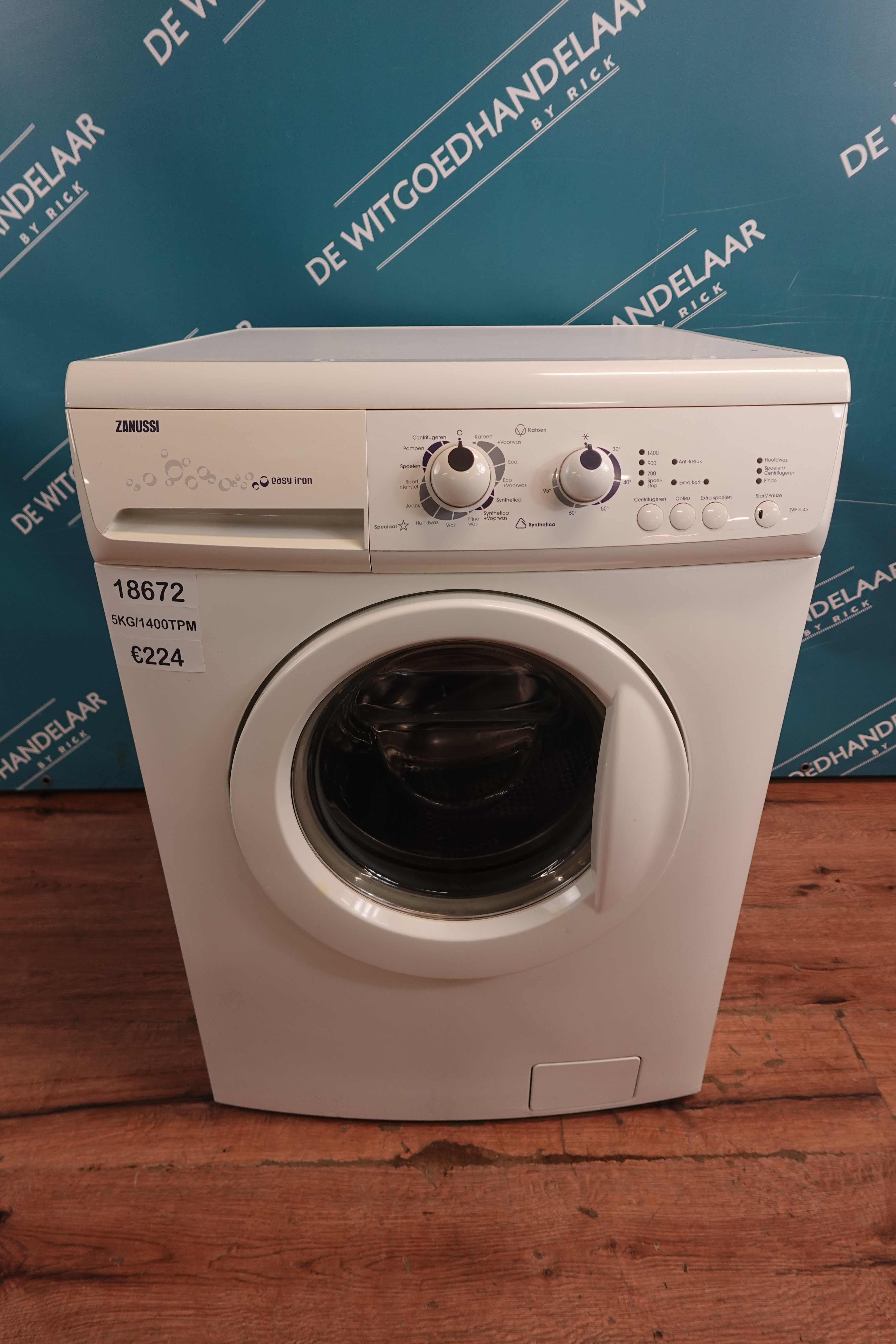 Wasmachine Zanussi 5 kg 1400 toeren