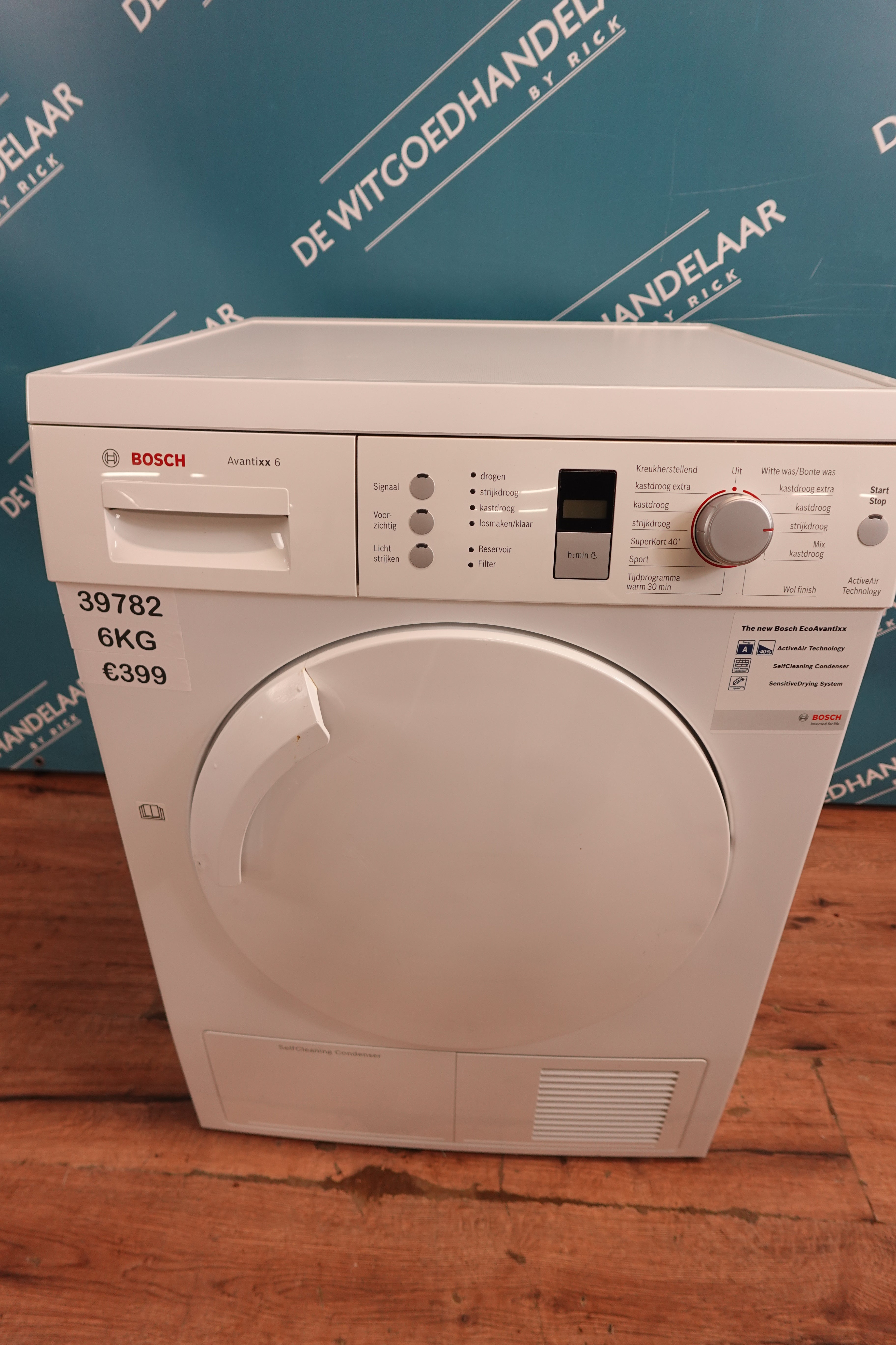 Warmtepompdroger Bosch Avantixx 6 6 kg