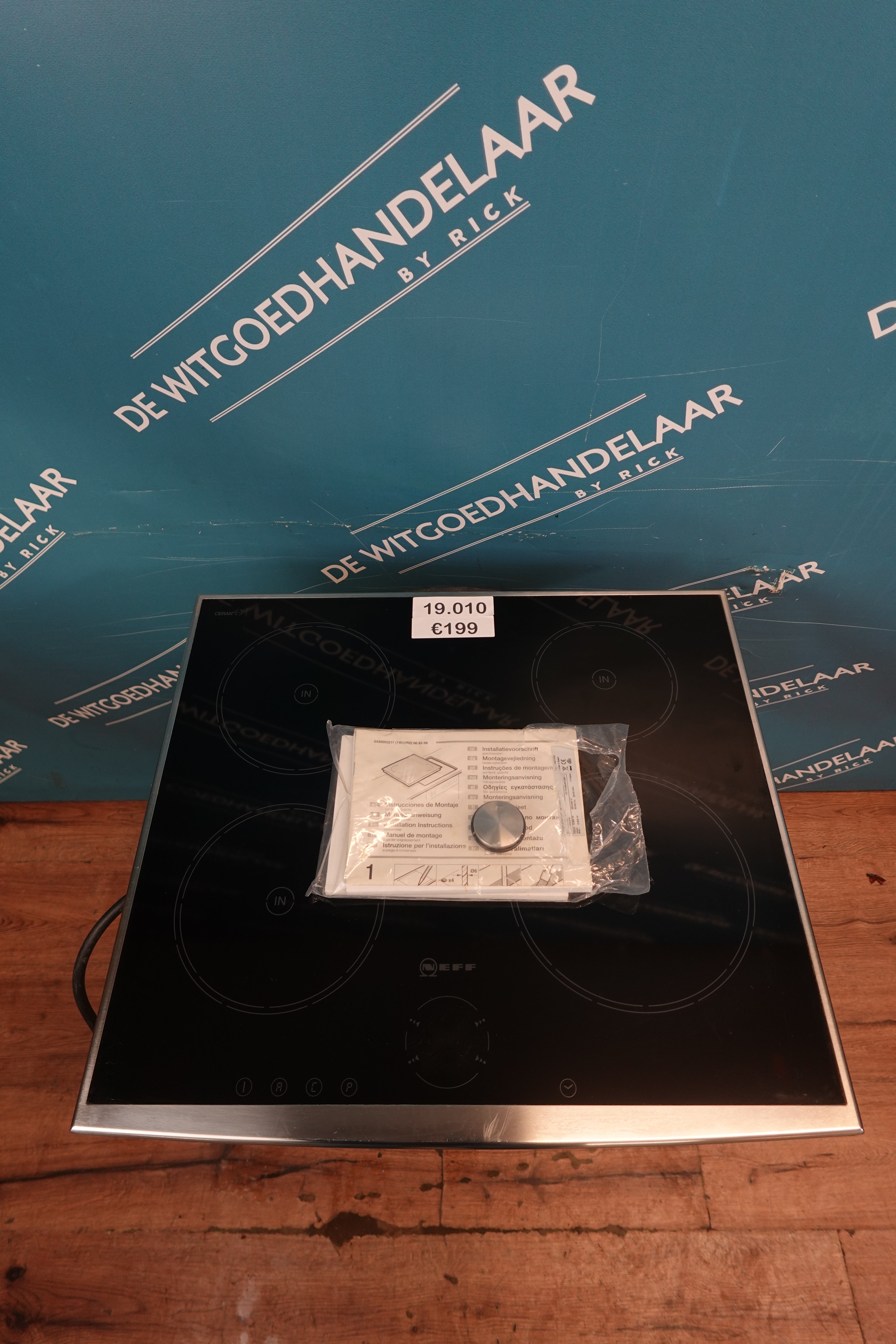 Inductie inbouw kookplaat Neff