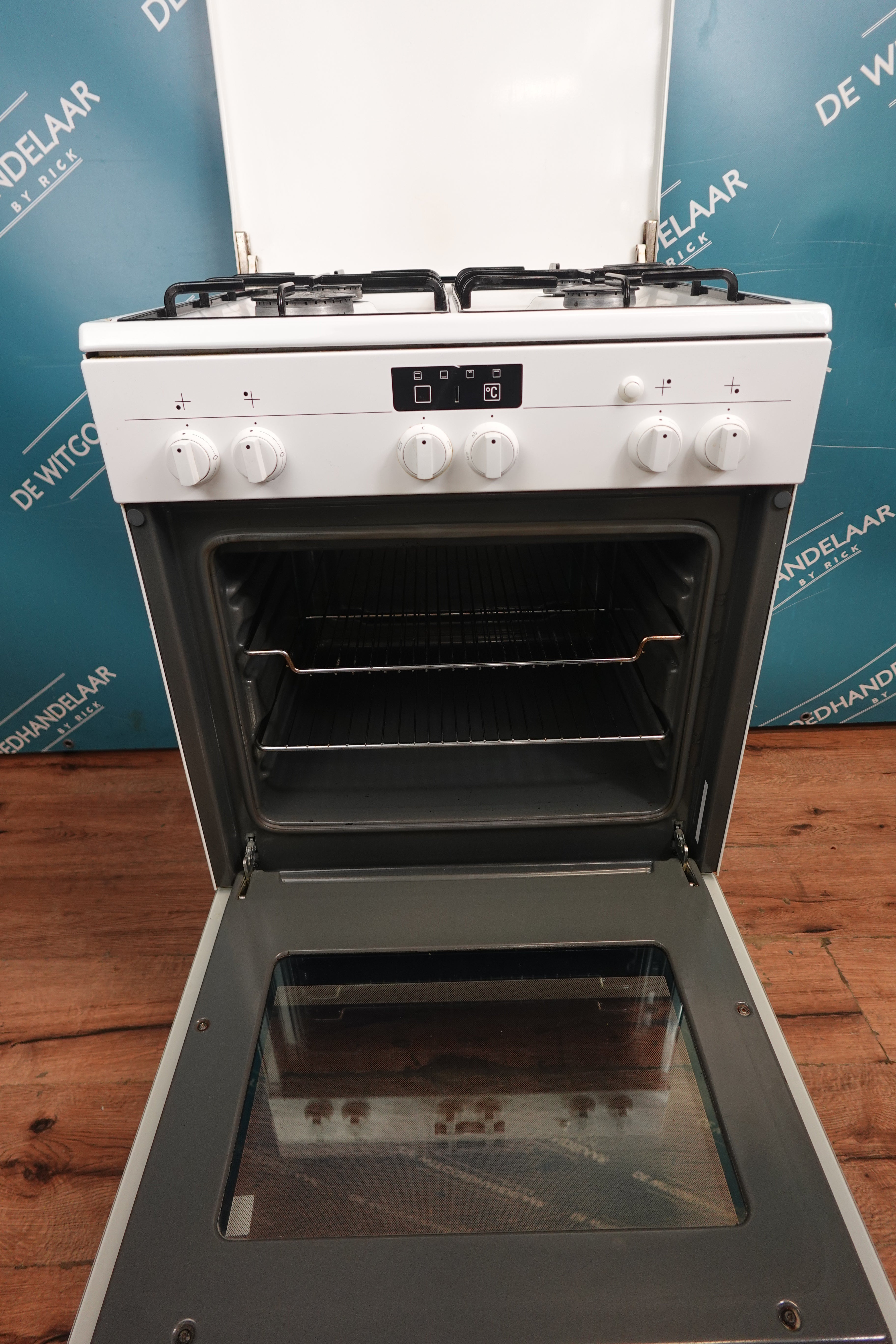 Gasfornuis met elektrische oven Siemens