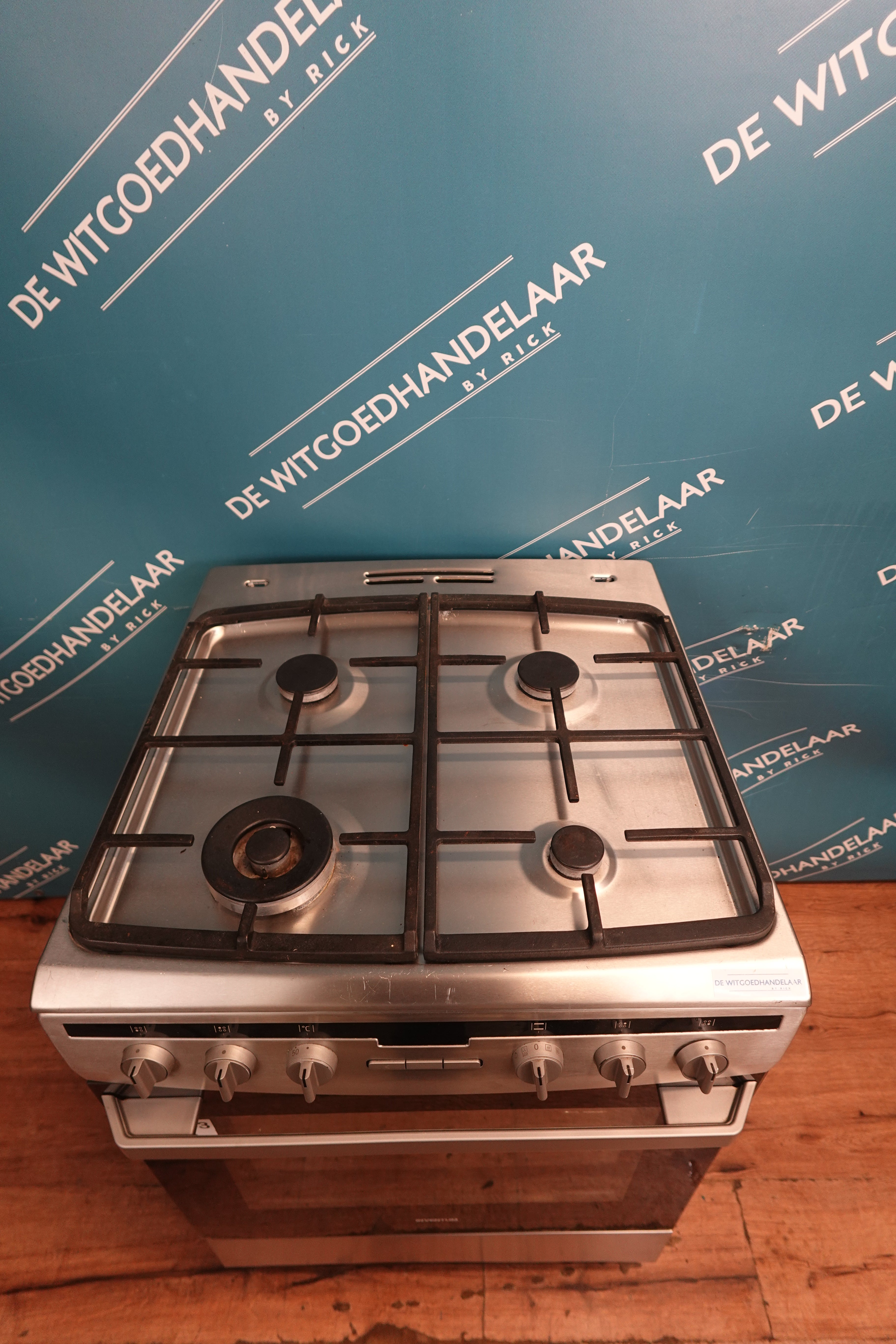 Gasfornuis met elektrische oven Inventum