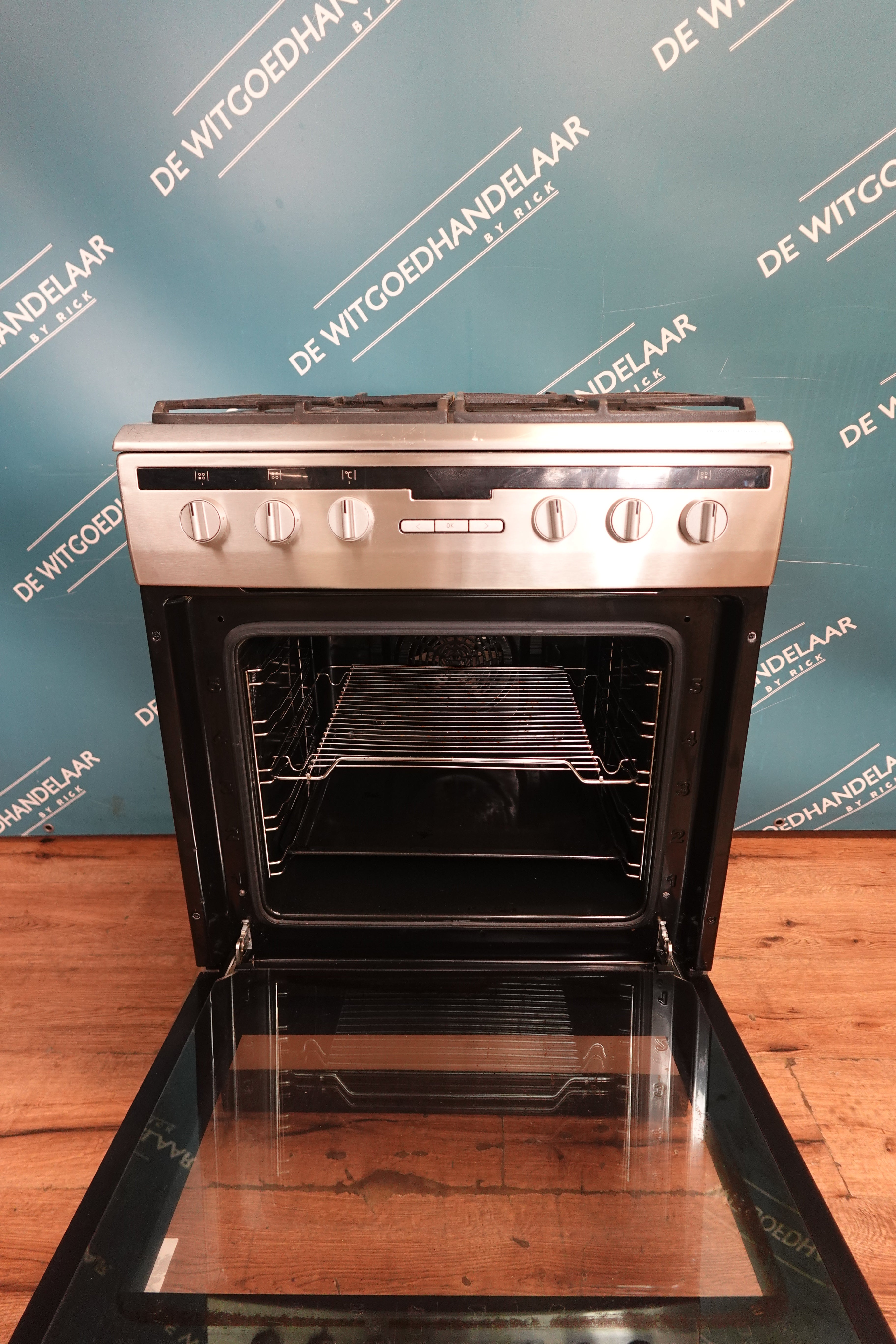 Gasfornuis met elektrische oven Inventum