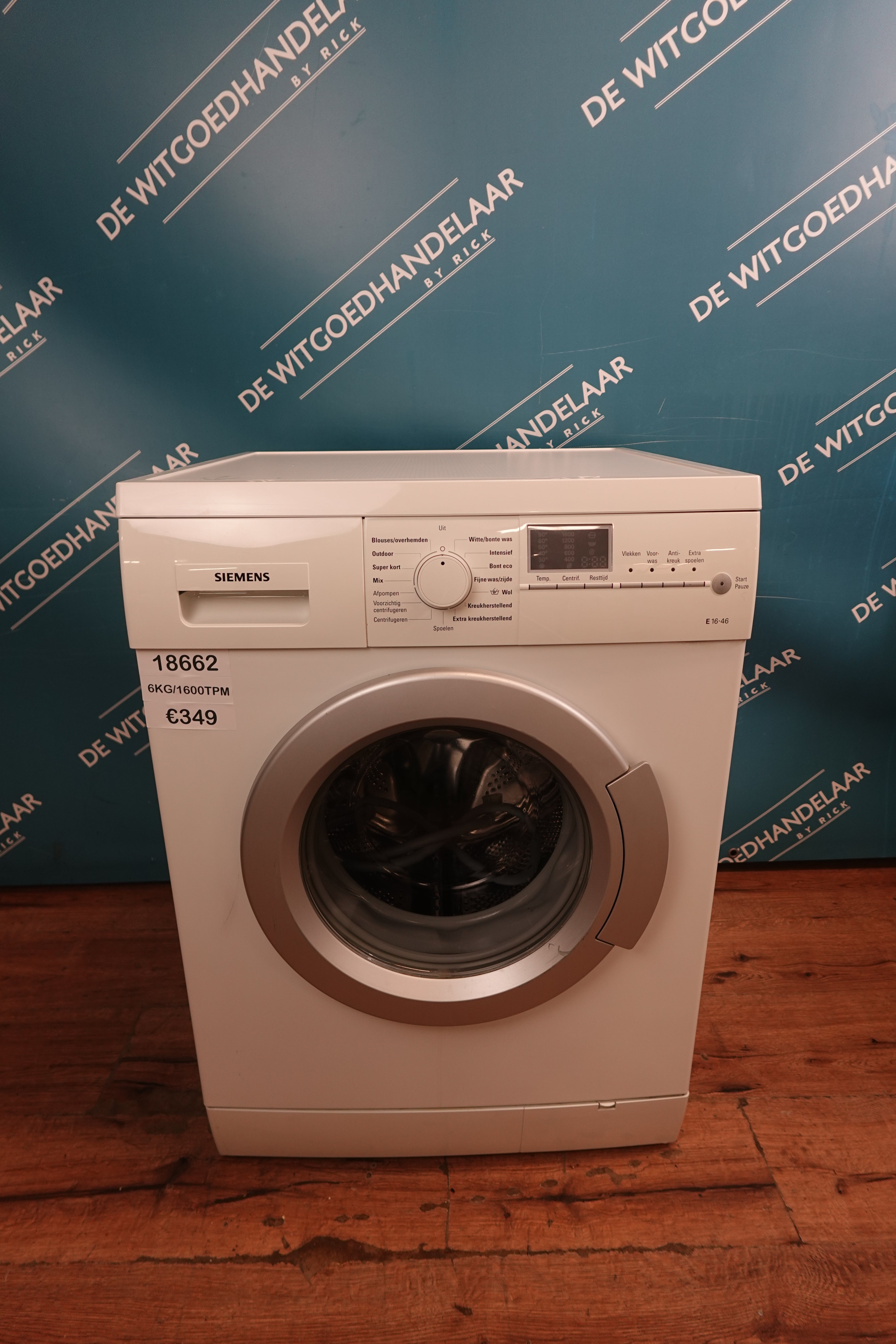 Wasmachine Siemens 6 kg 1600 toeren
