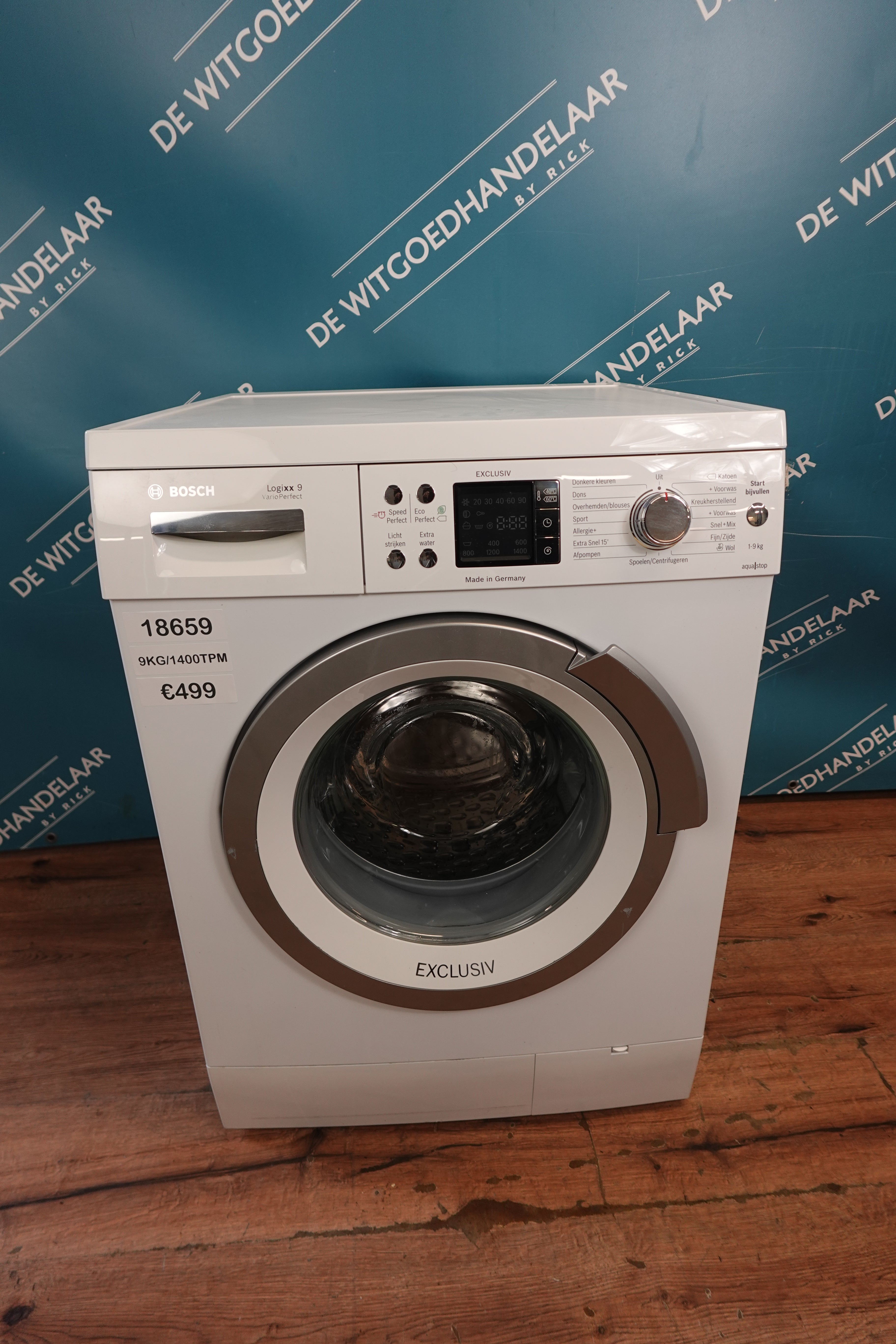 Wasmachine Bosch Logixx 9 9 kg 1400 toeren