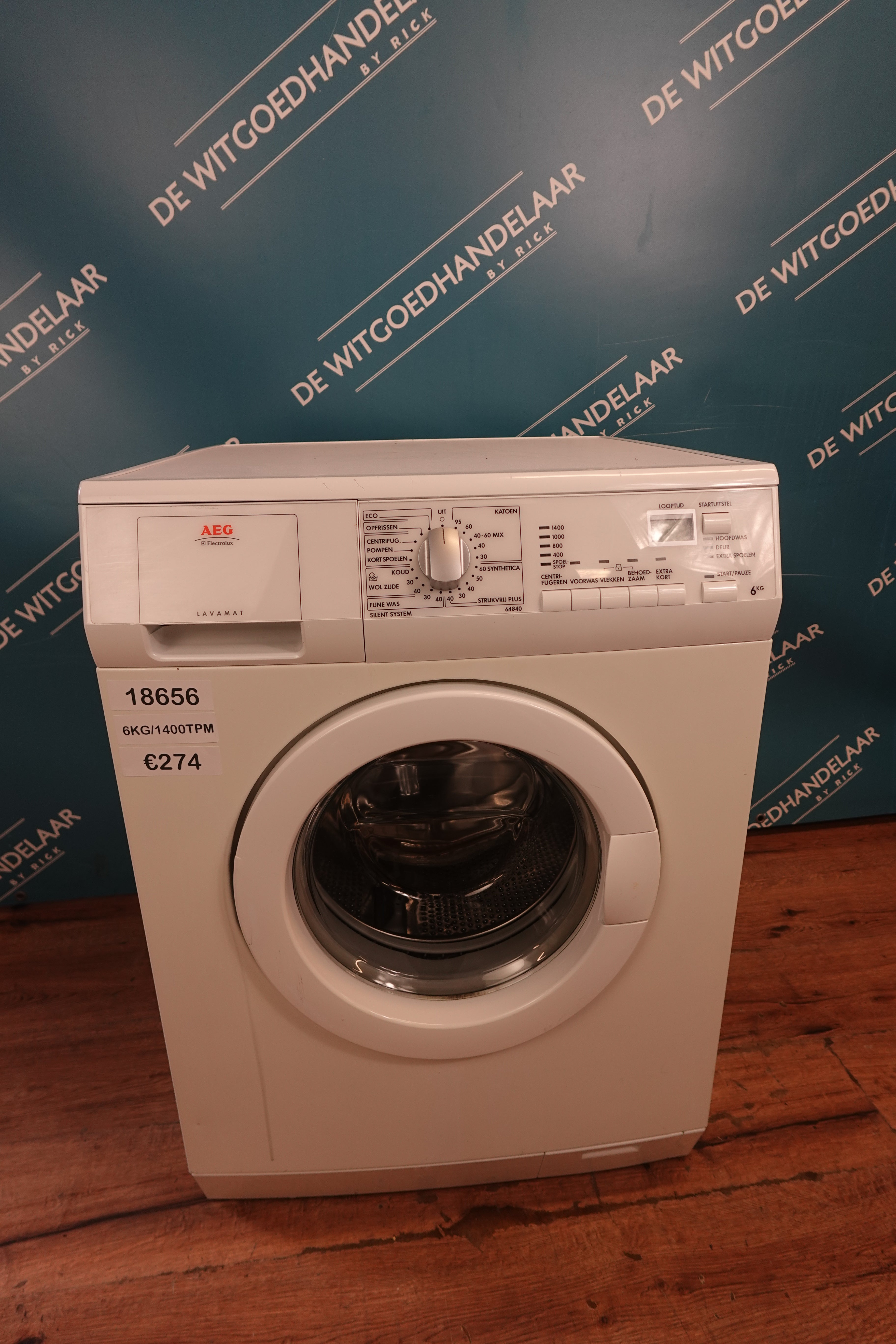 Wasmachine AEG 6 kg 1400 toeren