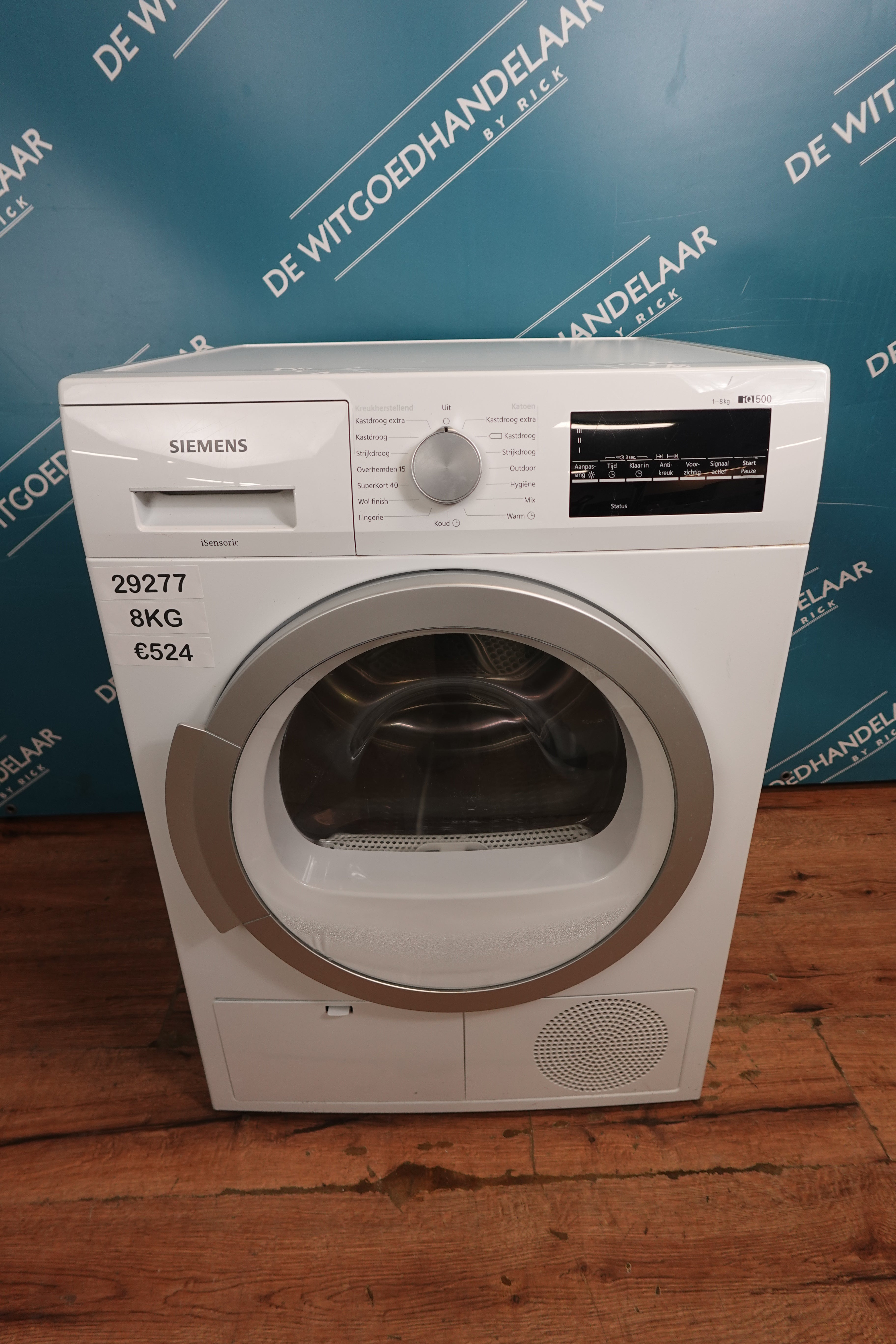 Condensdroger Siemens 8 kg