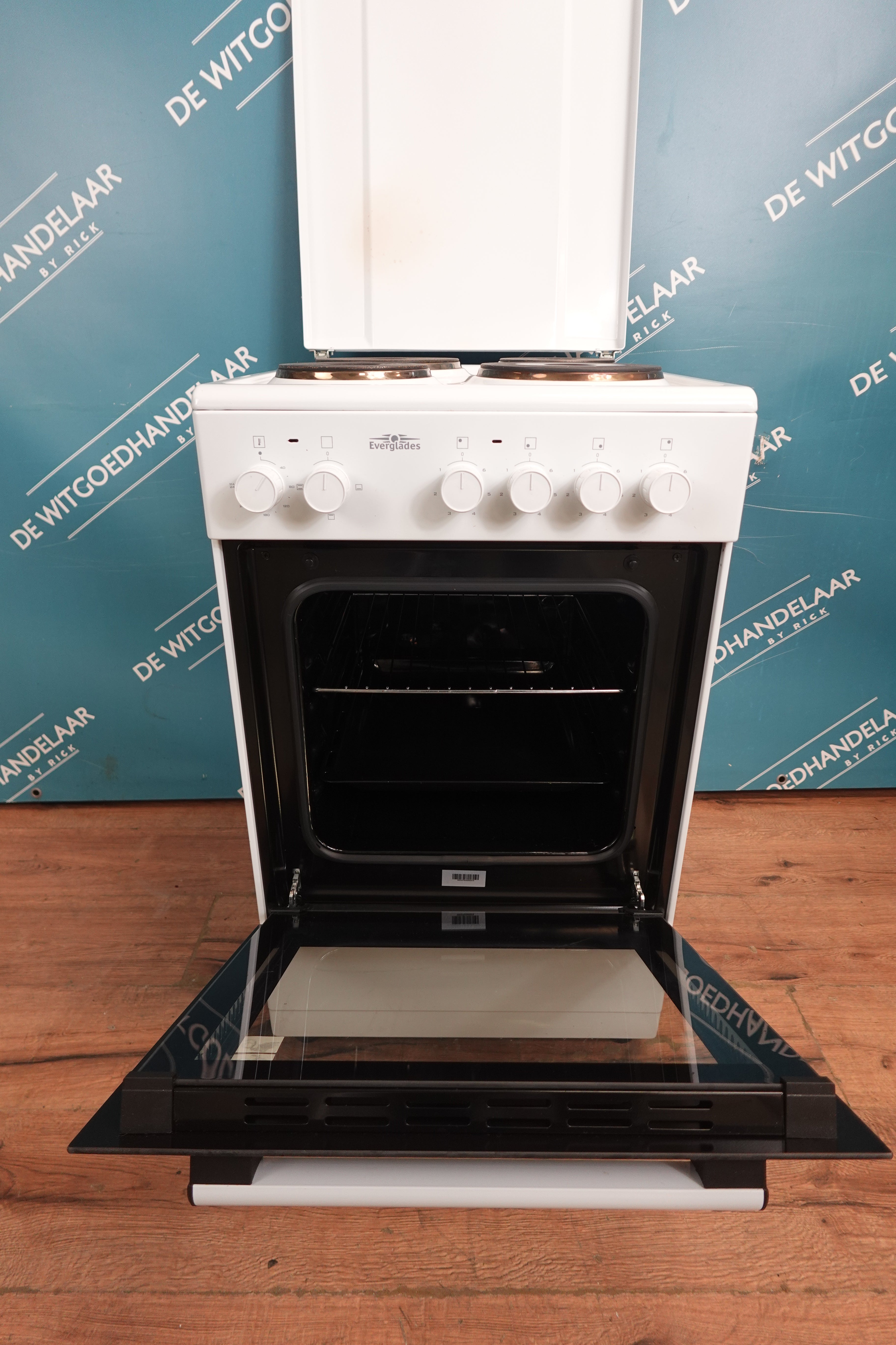 Gasfornuis met elektrische oven Everglades Smal model