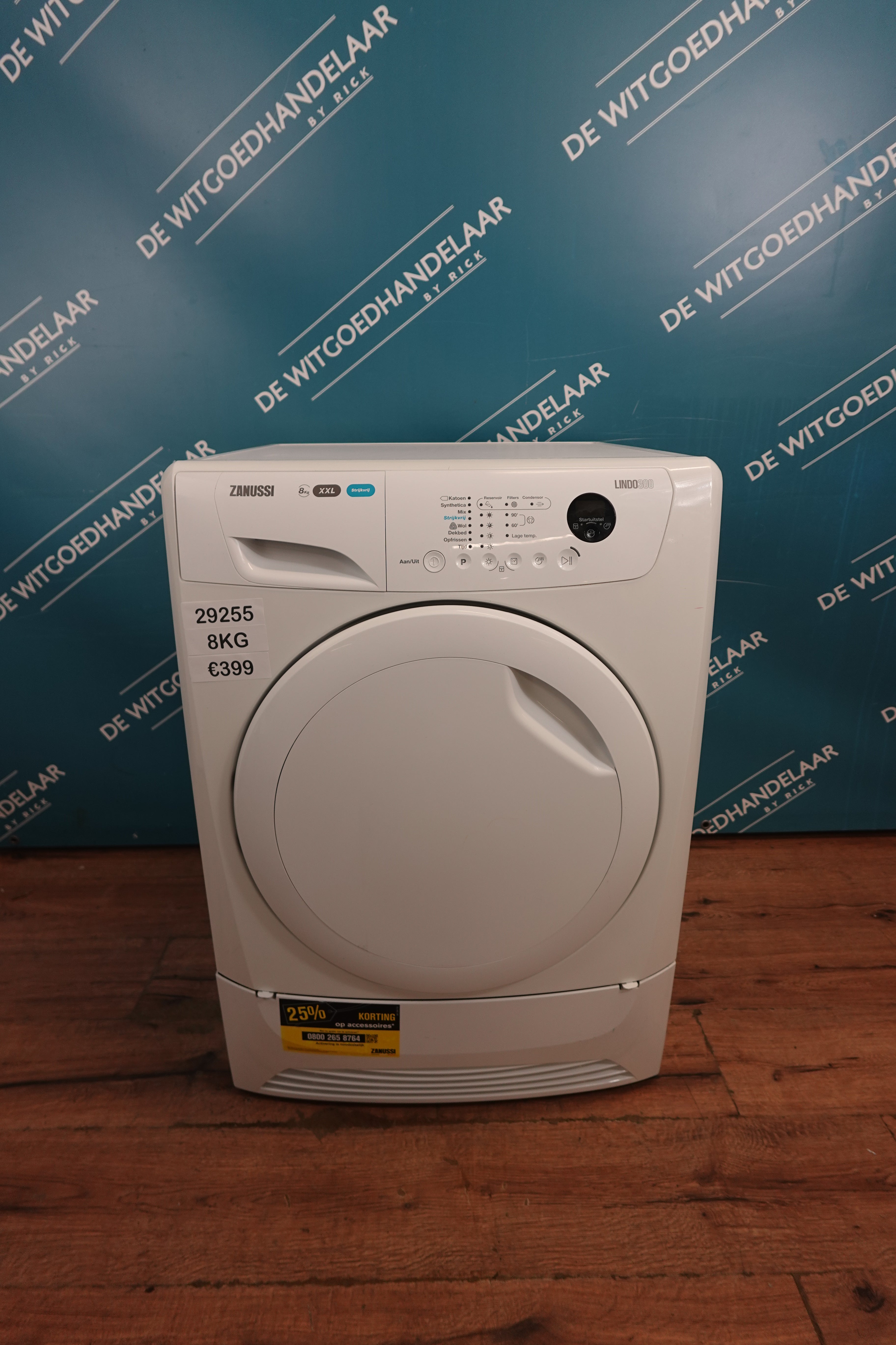Condensdroger Zanussi Lindo 300 8 kg