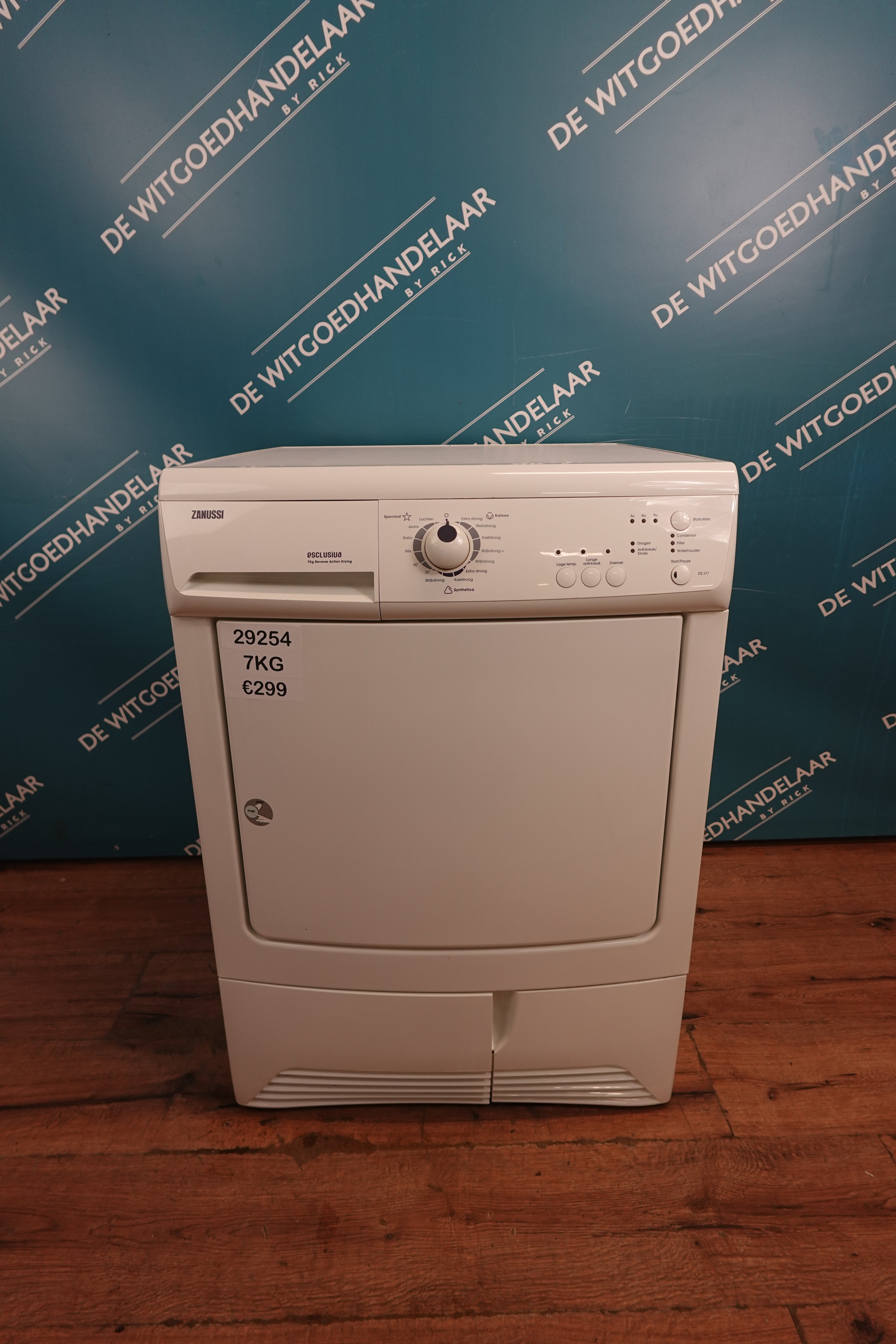 Condensdroger Zanussi 7 kg