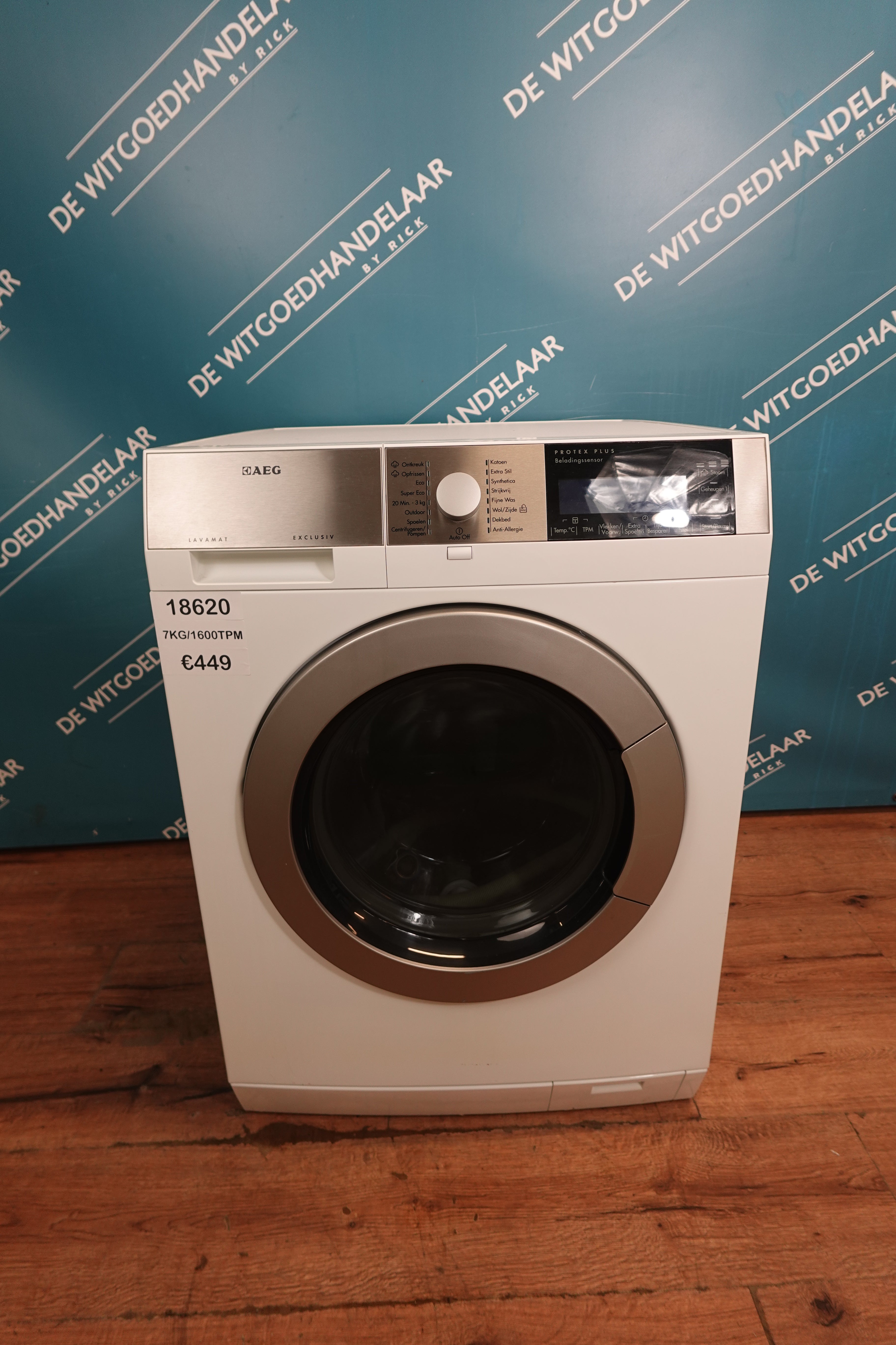 Wasmachine AEG 7 kg 1600 toeren
