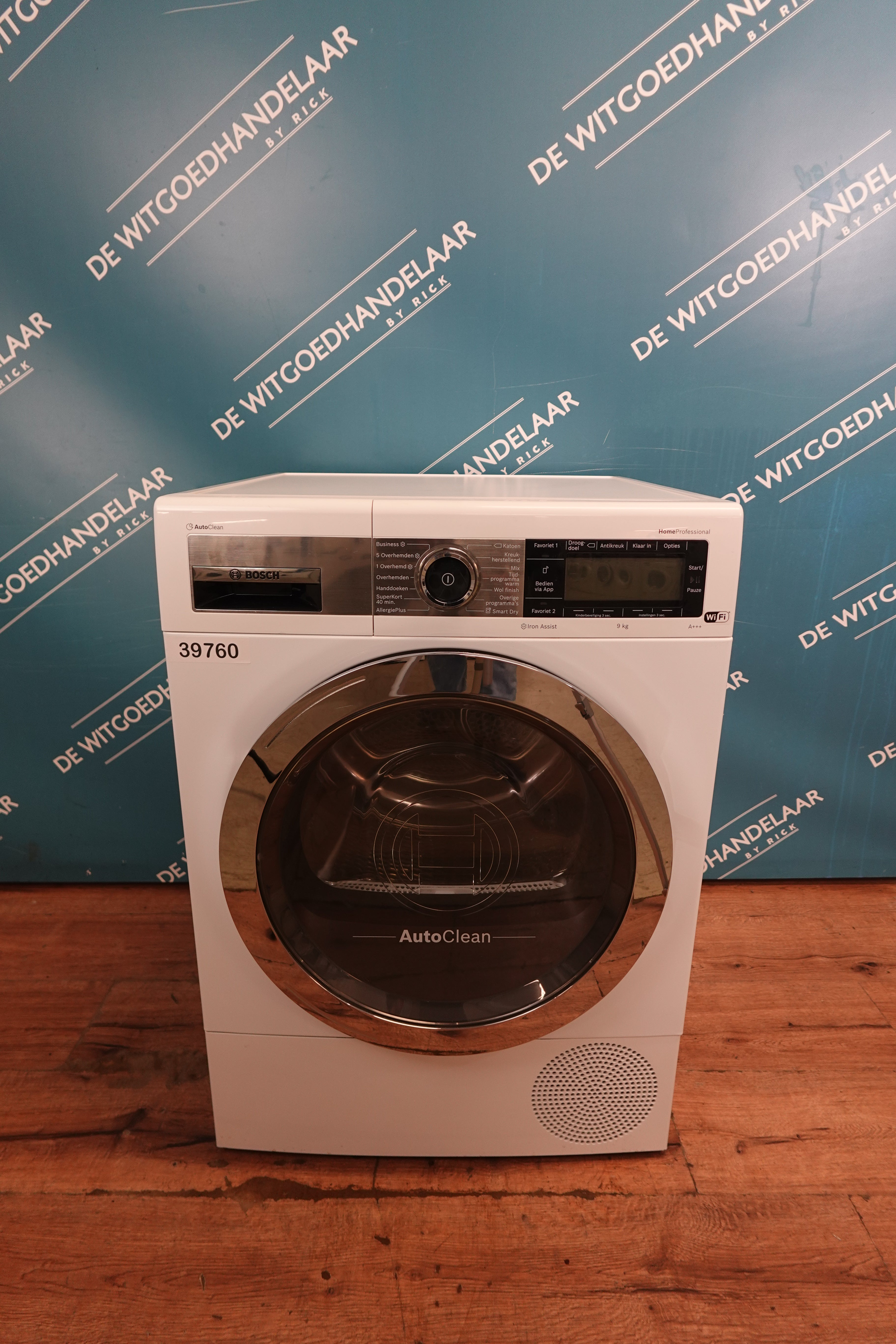 Warmtepompdroger Bosch Home Professional 9 kg