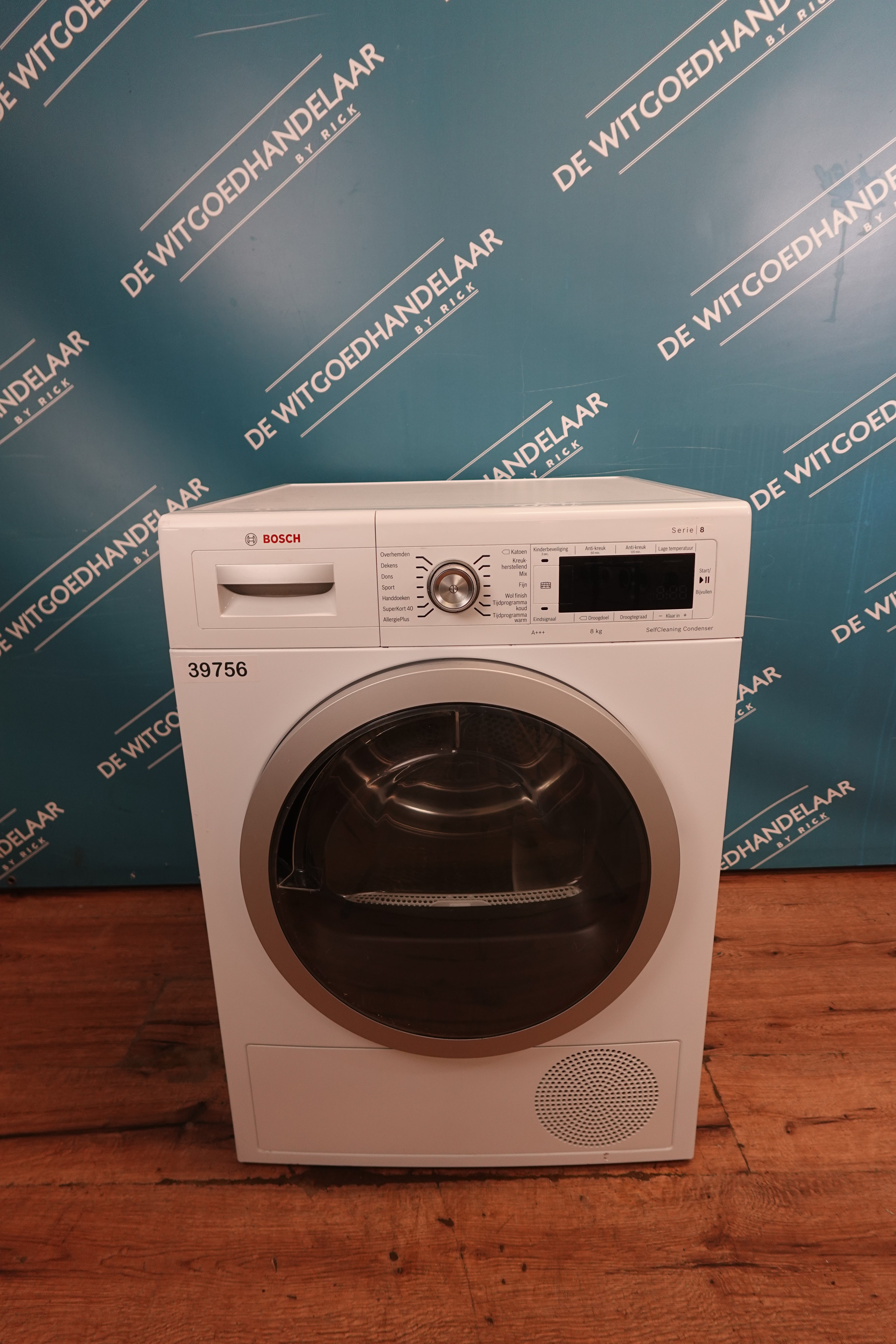 Warmtepompdroger Bosch Serie 8 8 kg