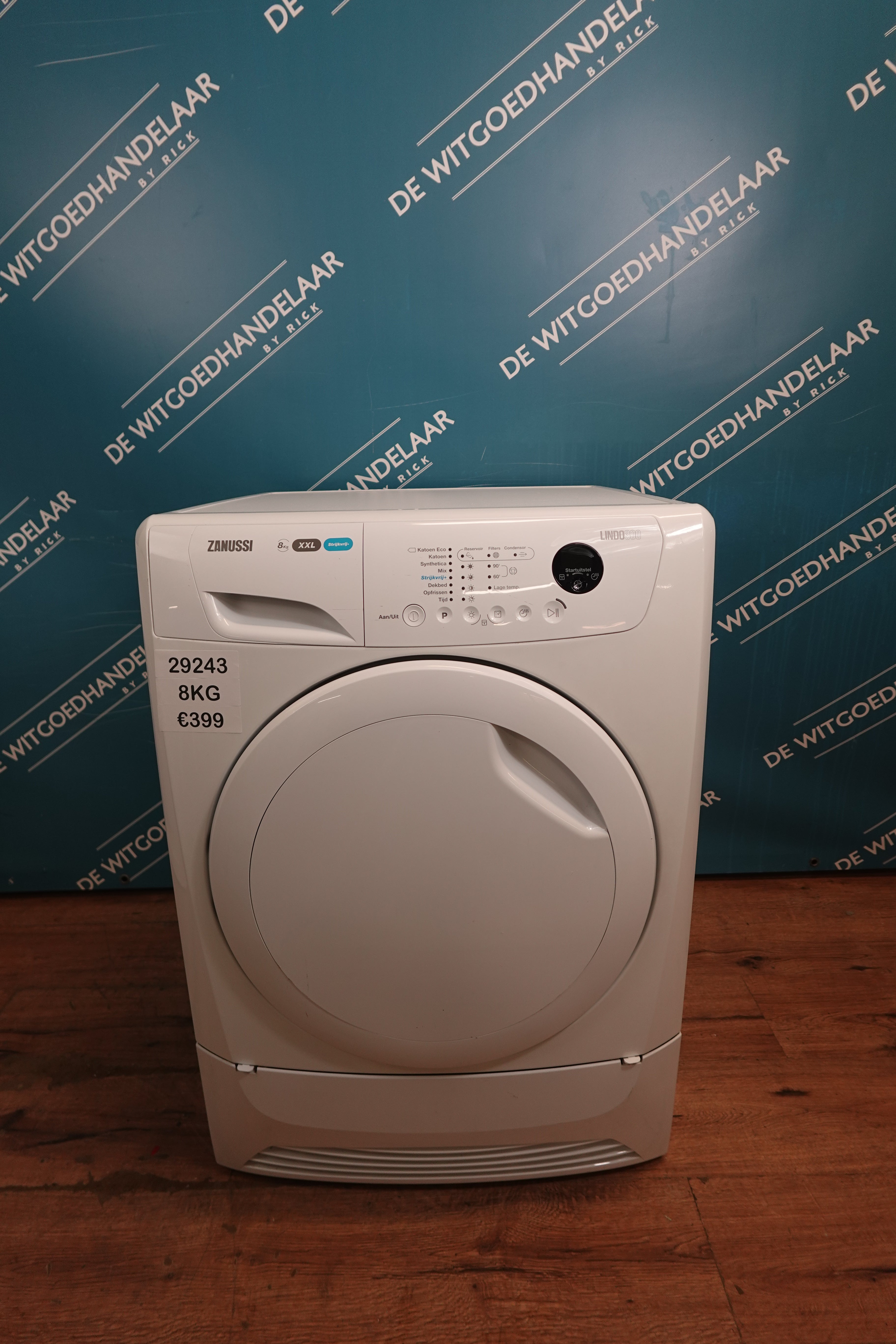 Condensdroger Zanussi lindo 300 8 kg