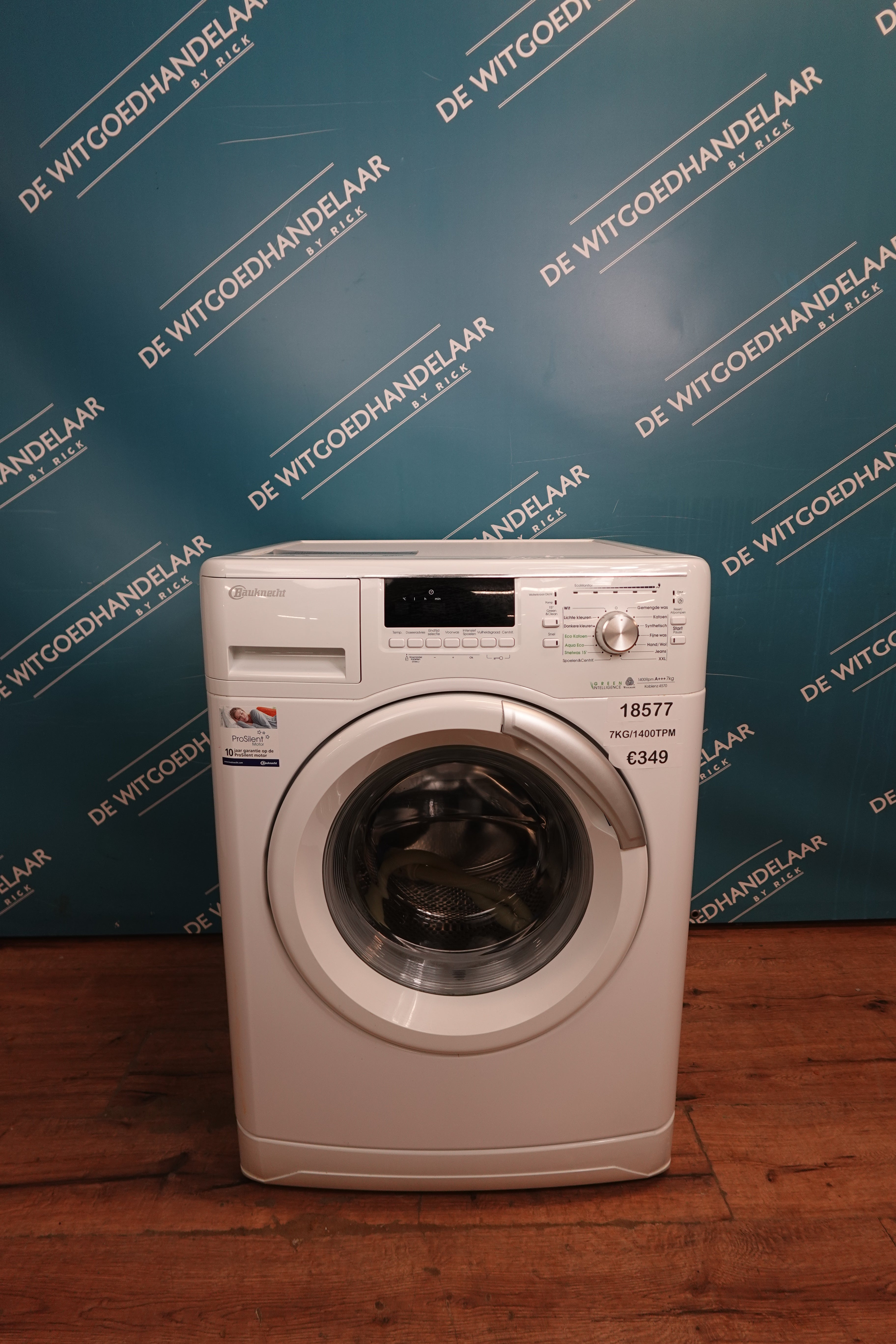 Wasmachine Bauknecht 7 kg 1400 toeren