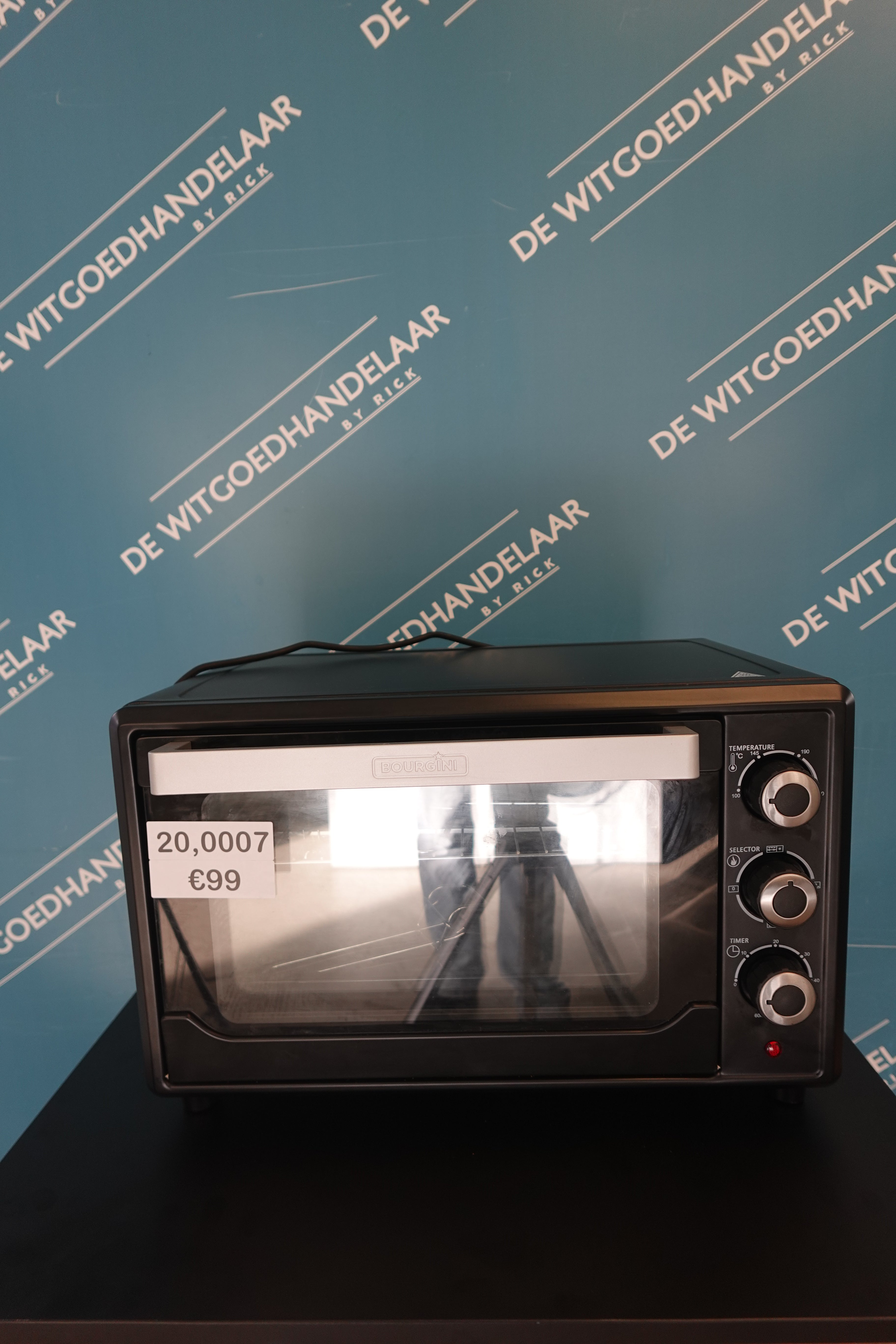 Vrijstaande Oven Bourgini