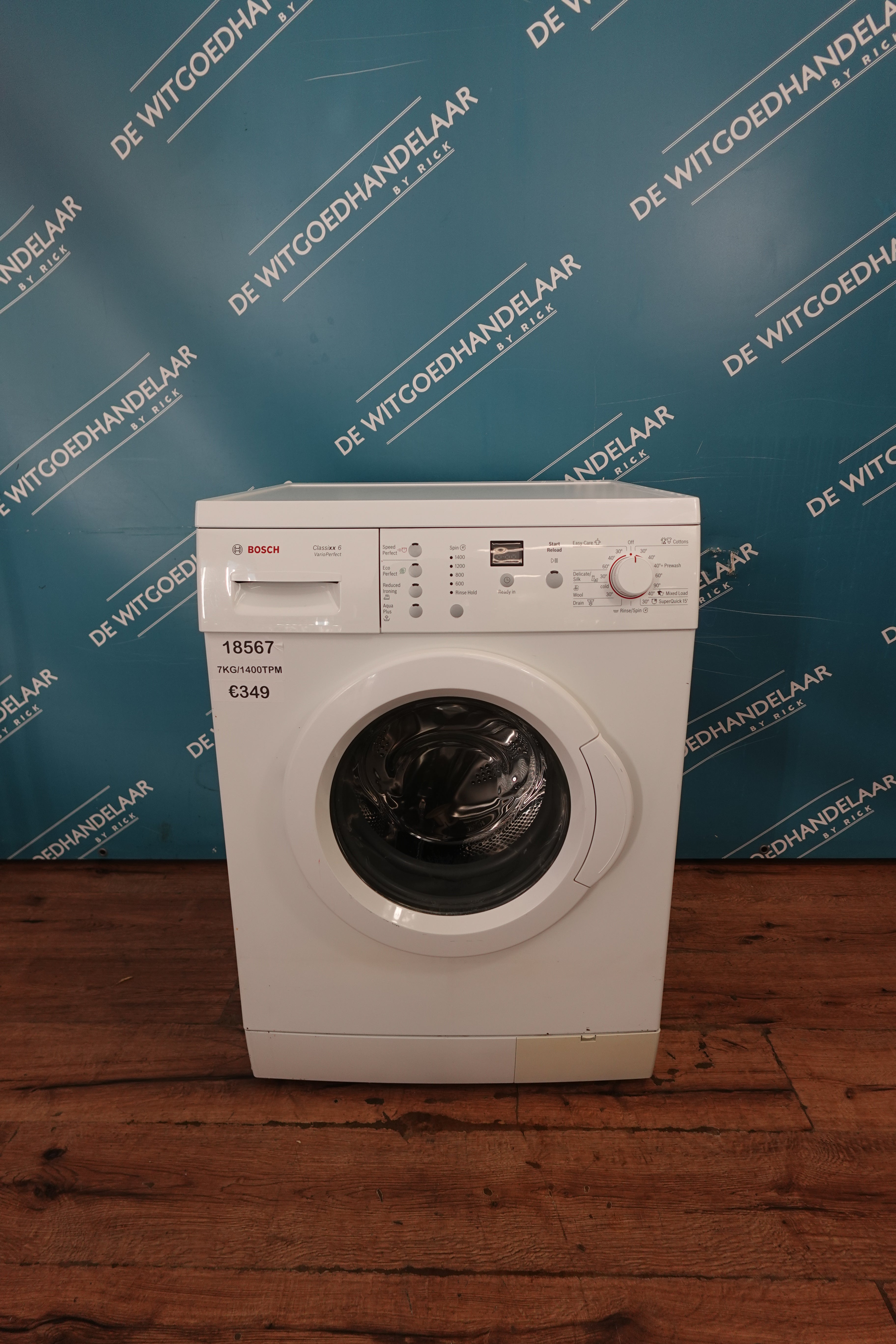 Wasmachine Bosch classixx 6 7 kg 1400 toeren