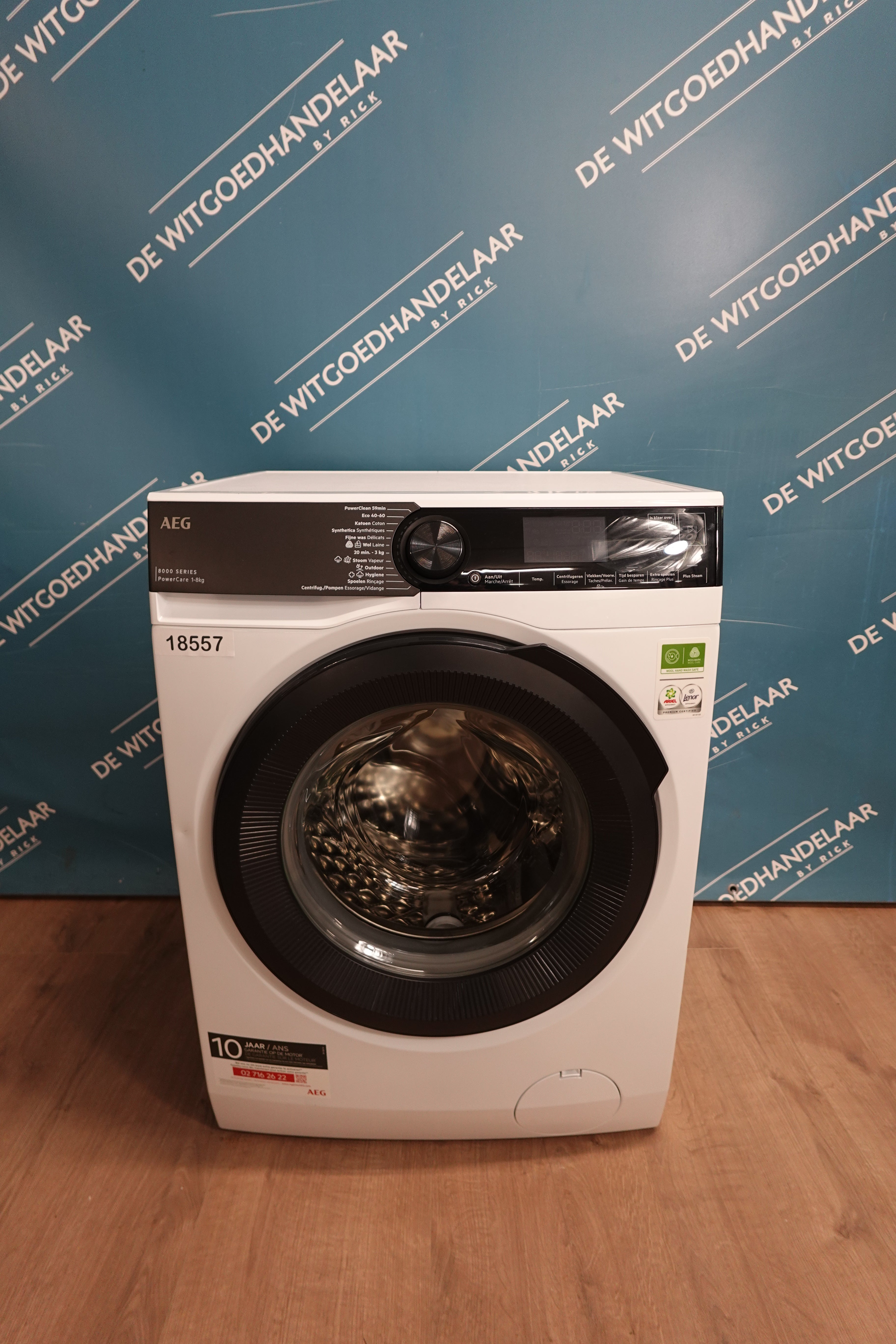 Wasmachine AEG 8000 series 8 kg 1600 toeren