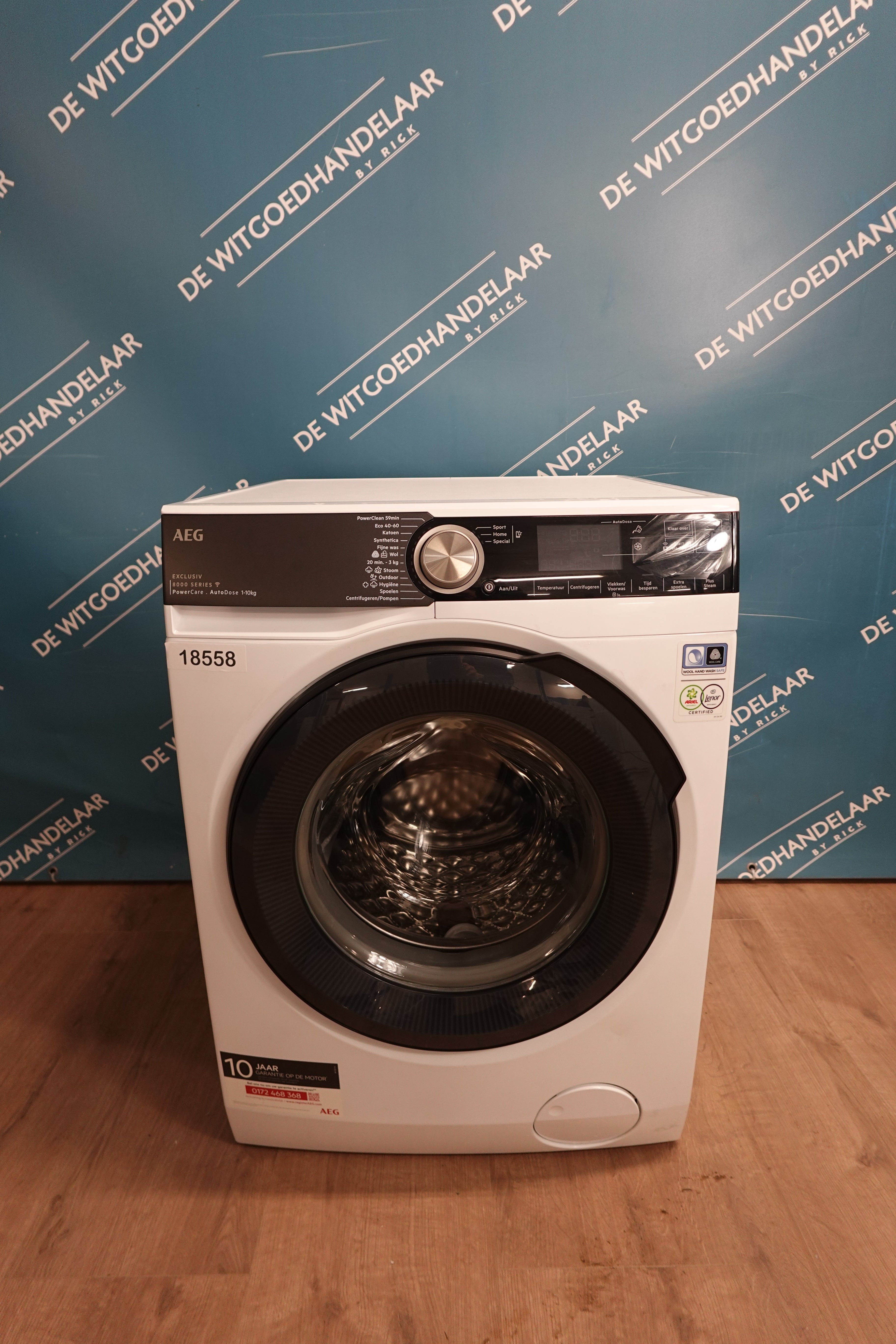 Wasmachine AEG 8000 series 10 kg 1600 toeren
