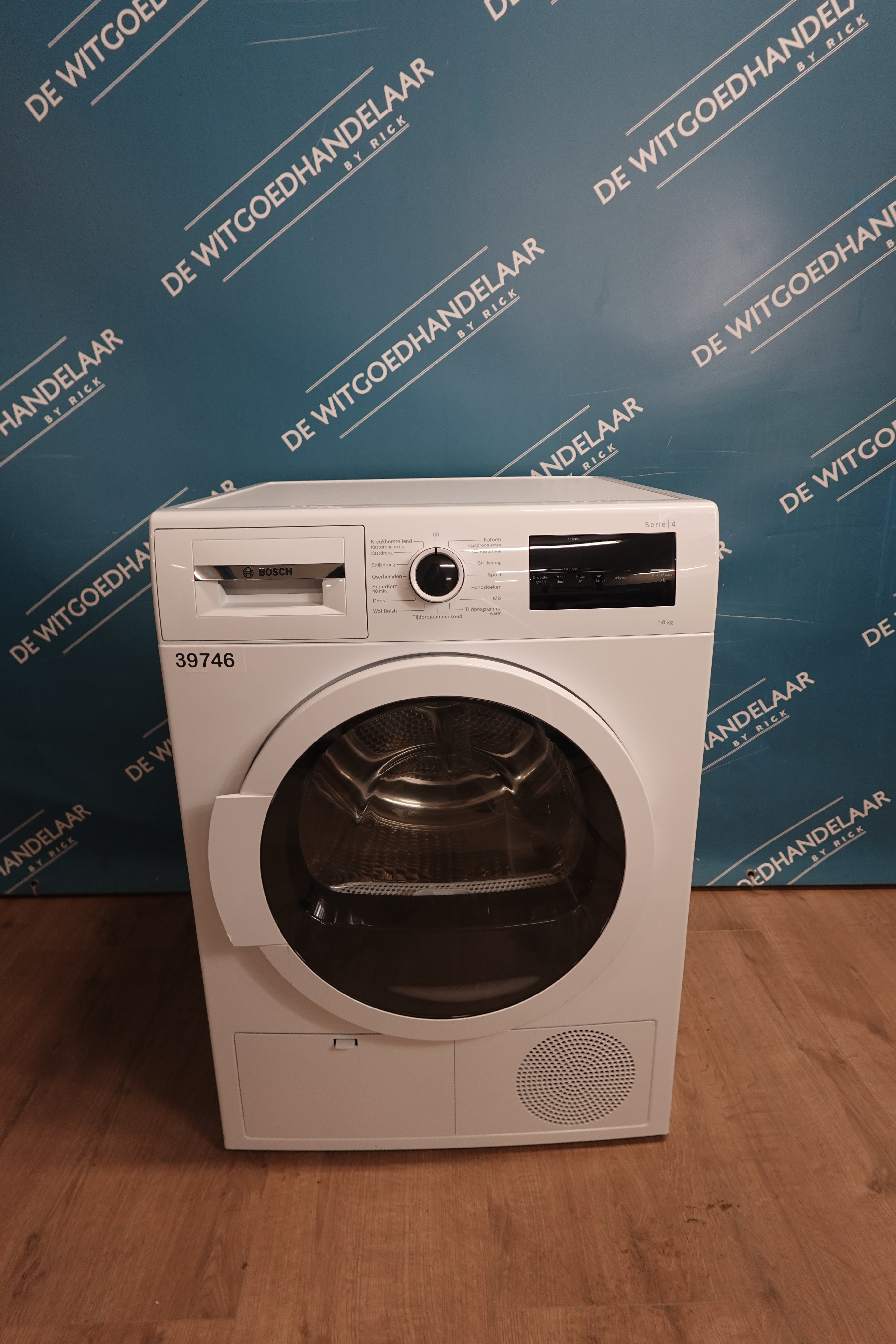 Warmtepompdroger Bosch serie 4 8 kg