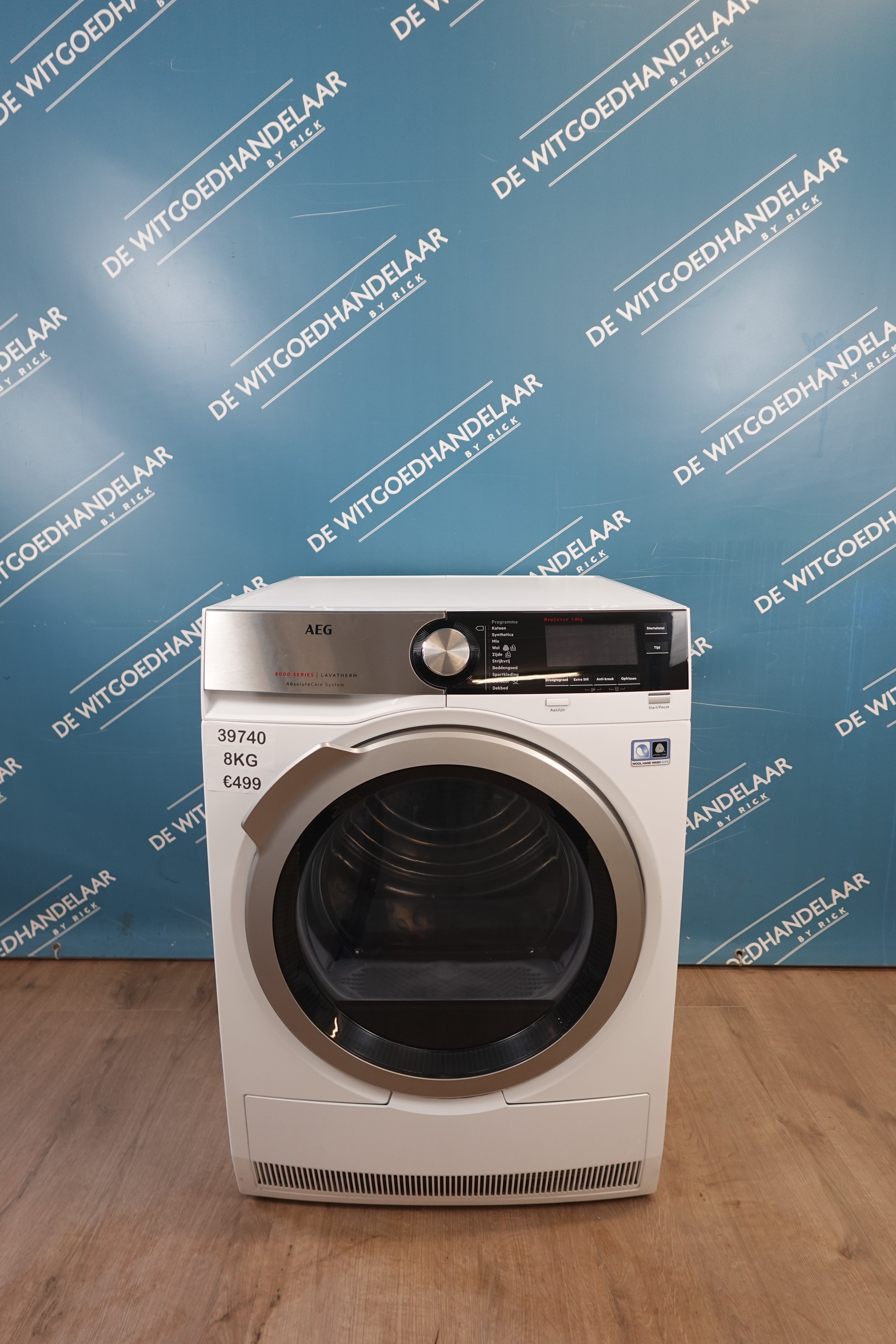 Warmtepompdroger AEG 8000 Series 8 kg
