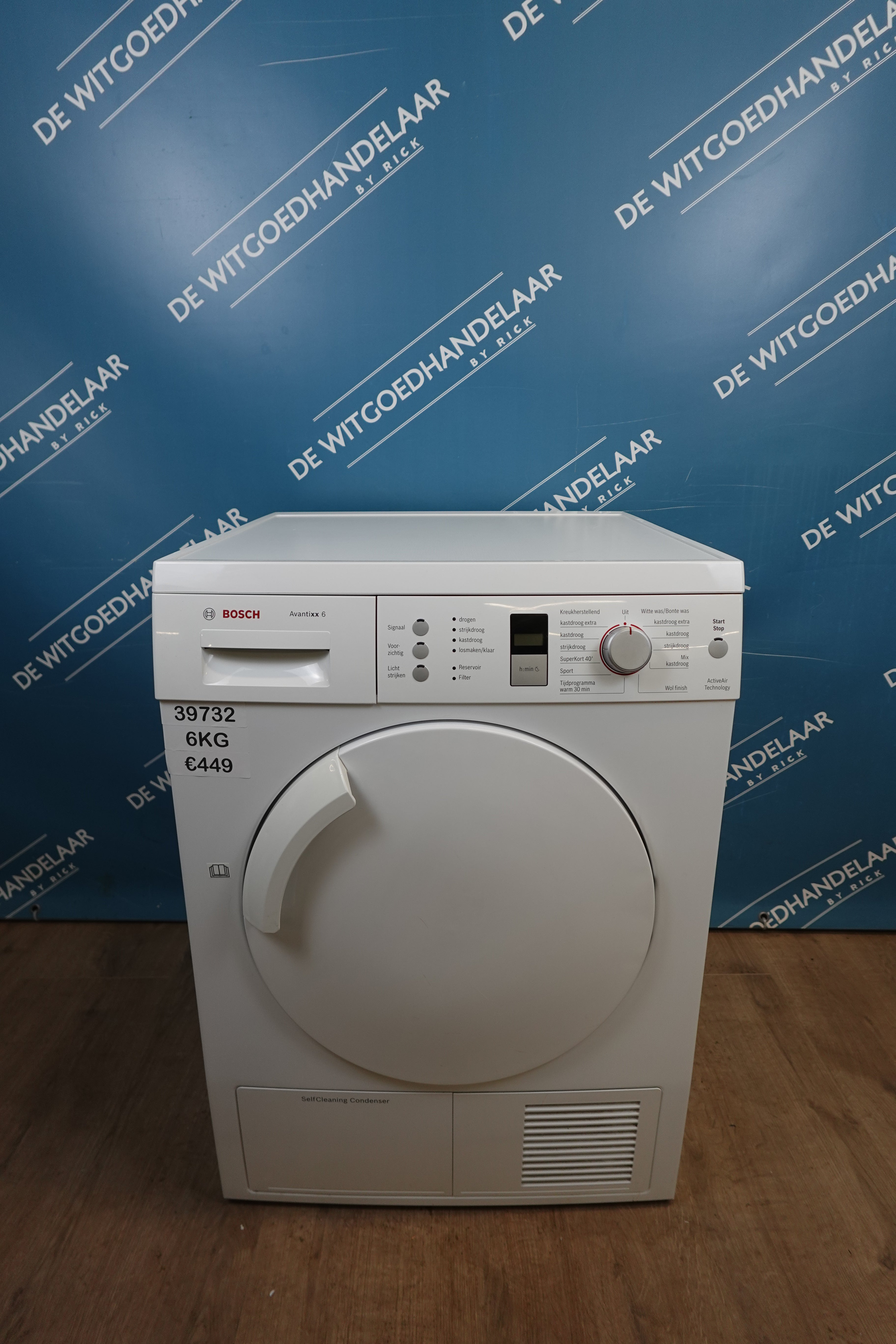 Warmtepompdroger Bosch Avantixx 6 6 kg