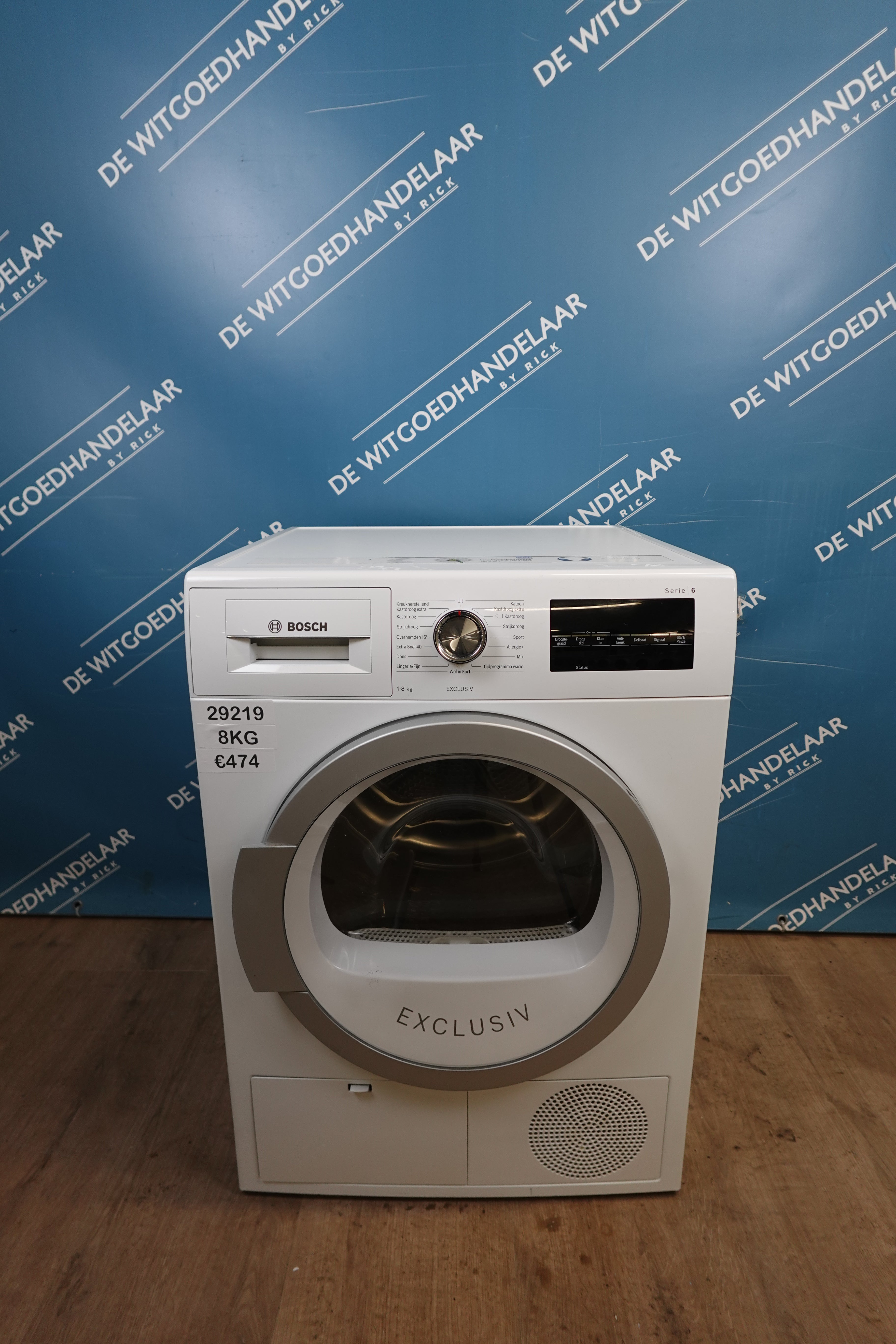 Condensdroger Bosch Serie 6 8 kg