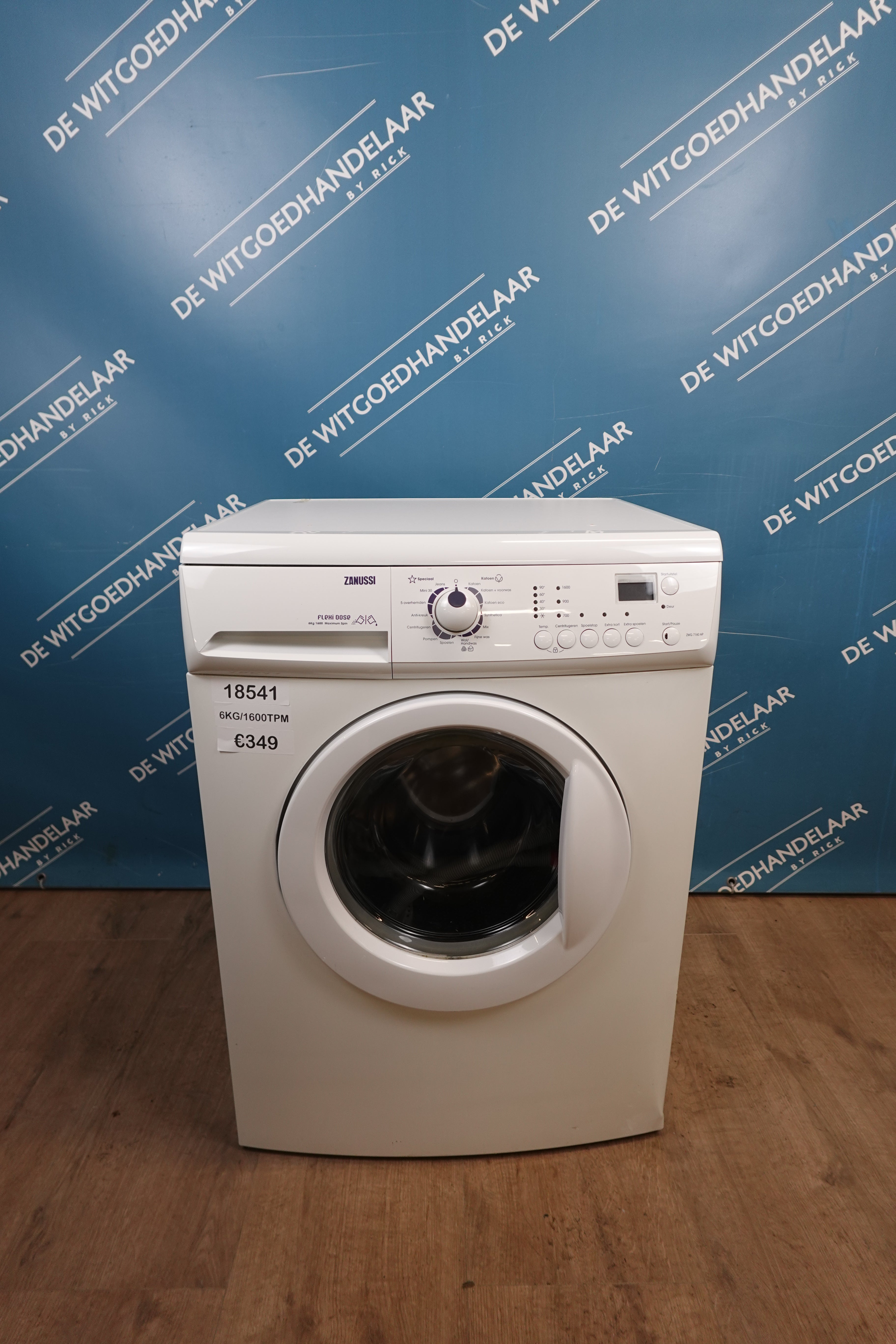 Wasmachine Zanussi 6 kg 1600 toeren