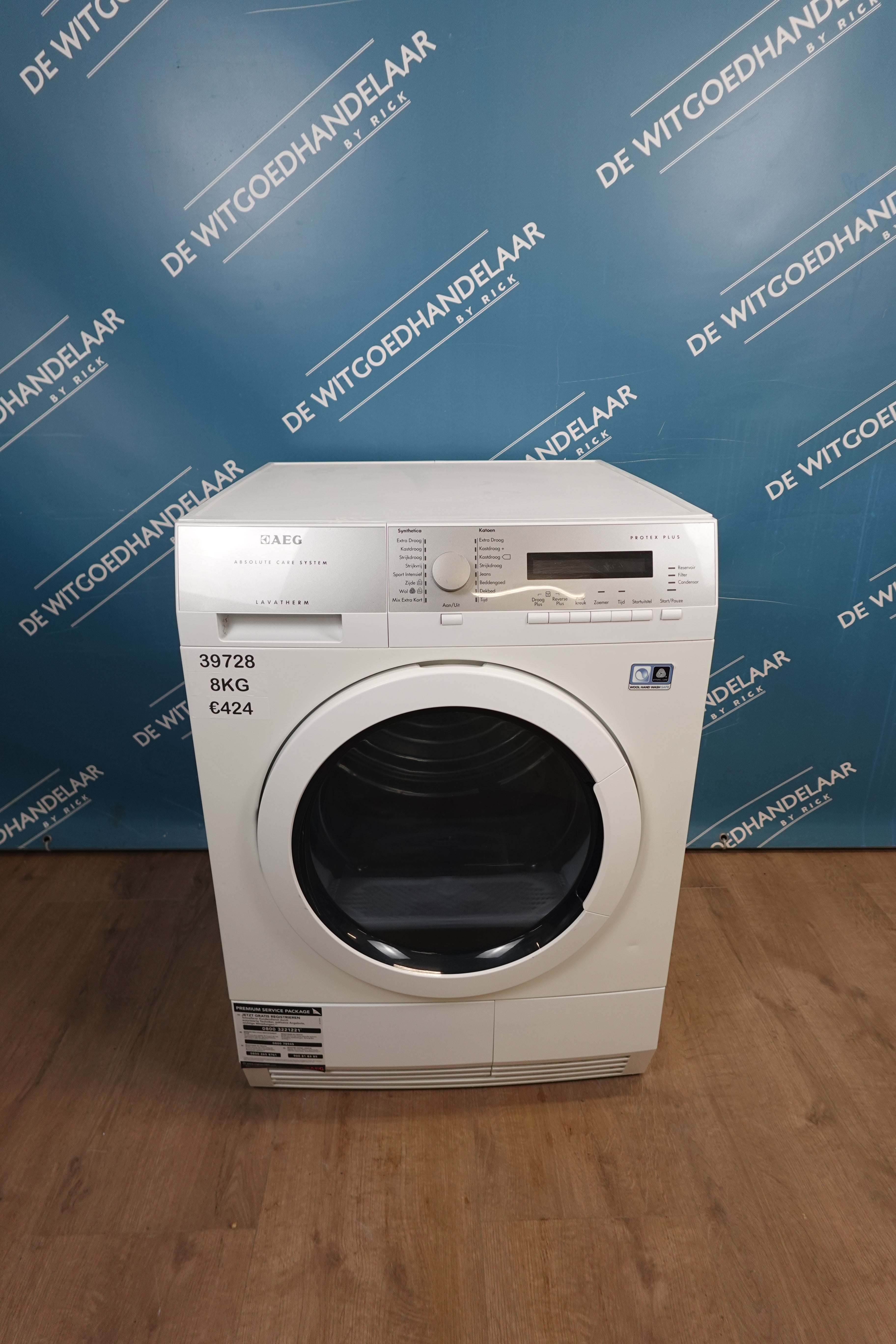 Warmtepompdroger AEG 8 kg